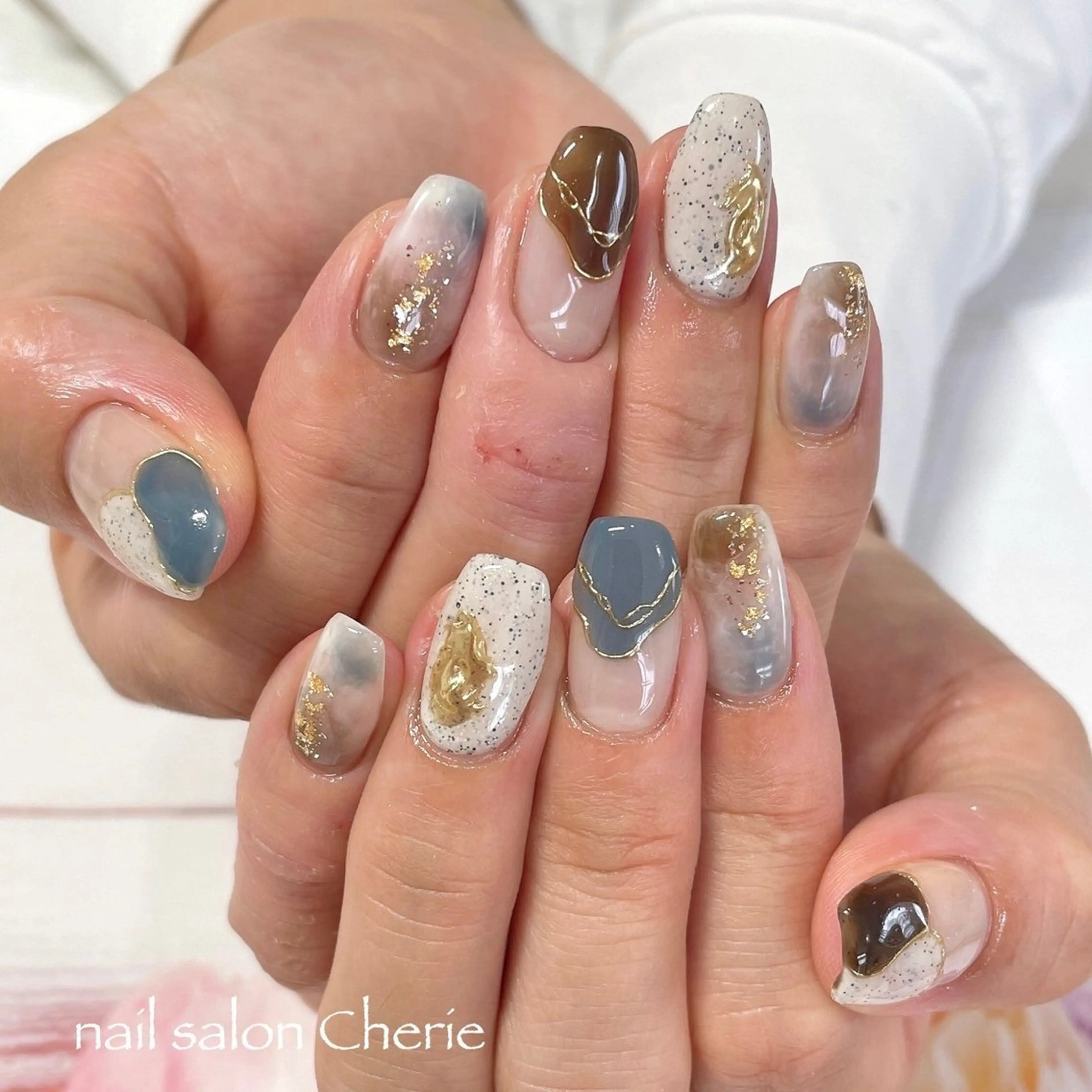 ネイル ハンドネイル nail salon Cherie ネイルサロン シェリー所属・nail salon Cherieのネイルデザイン