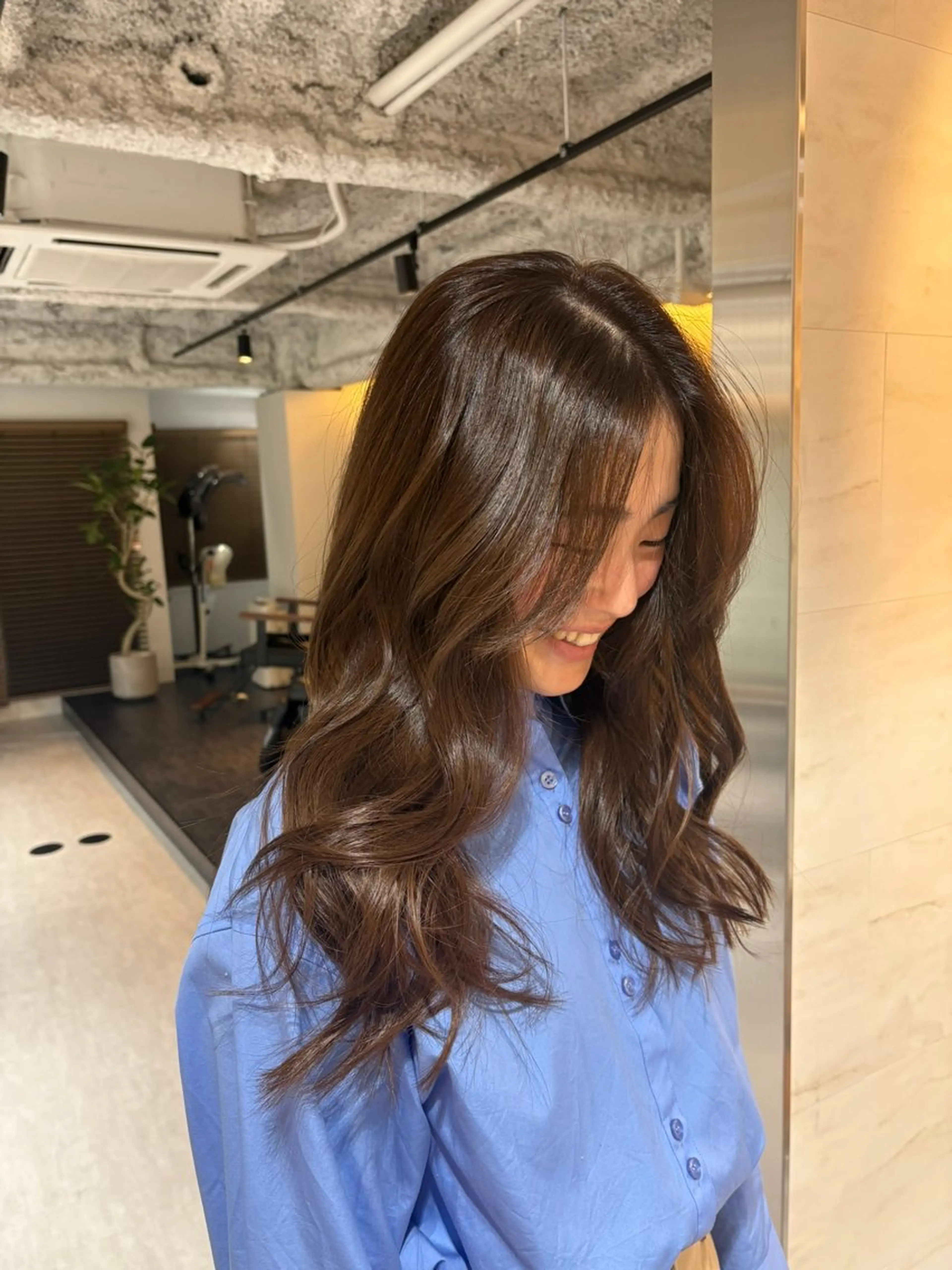 ロング 髪質改善 カット ヘアカラー トリートメント Lucas所属・Lucas髪質改善 natsukiのヘアスタイル