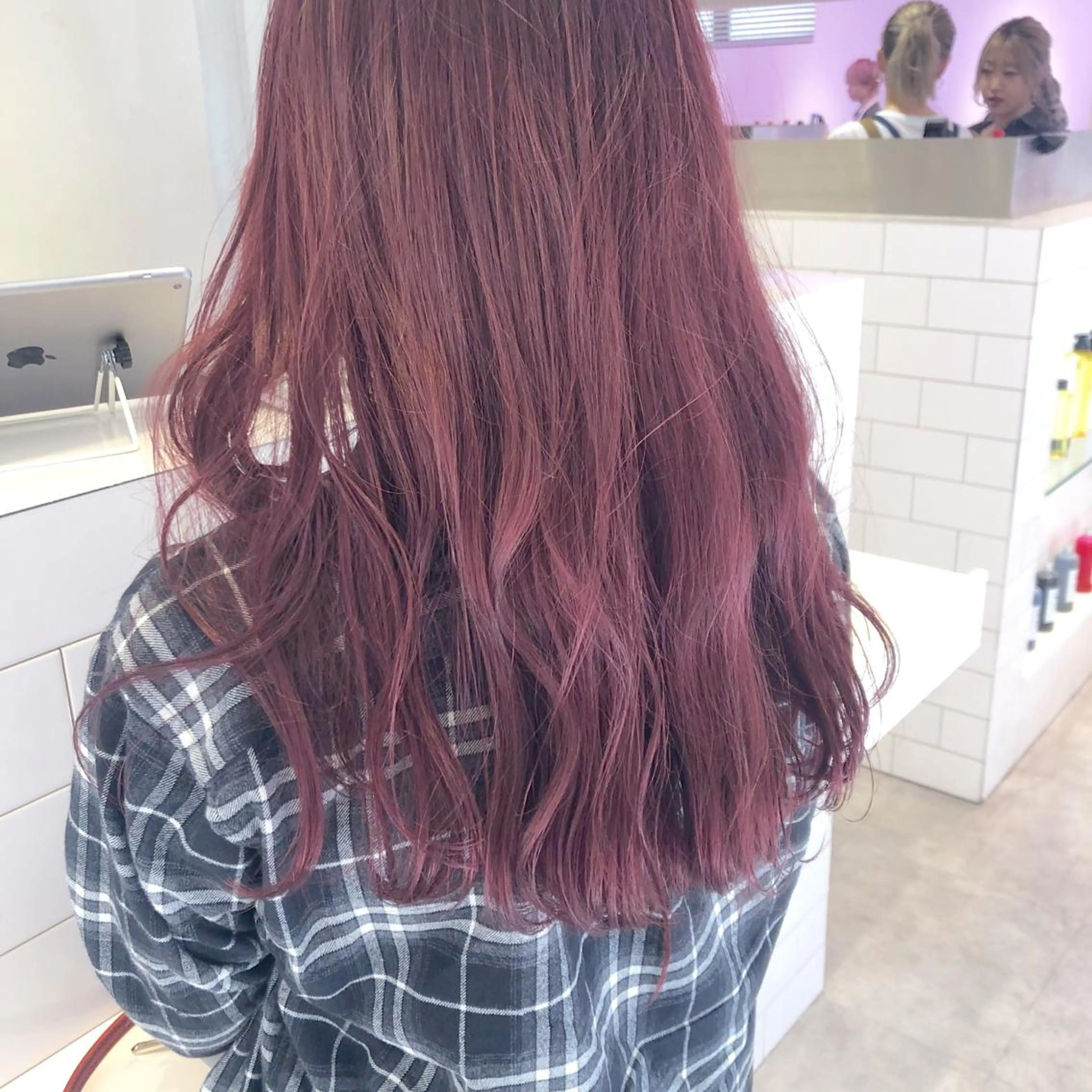 ロング カラー パーマ ヘアアレンジ メンズ ネイル マツエク・マツパ レイヤーカット指名 No.1💖マユカのヘアスタイル