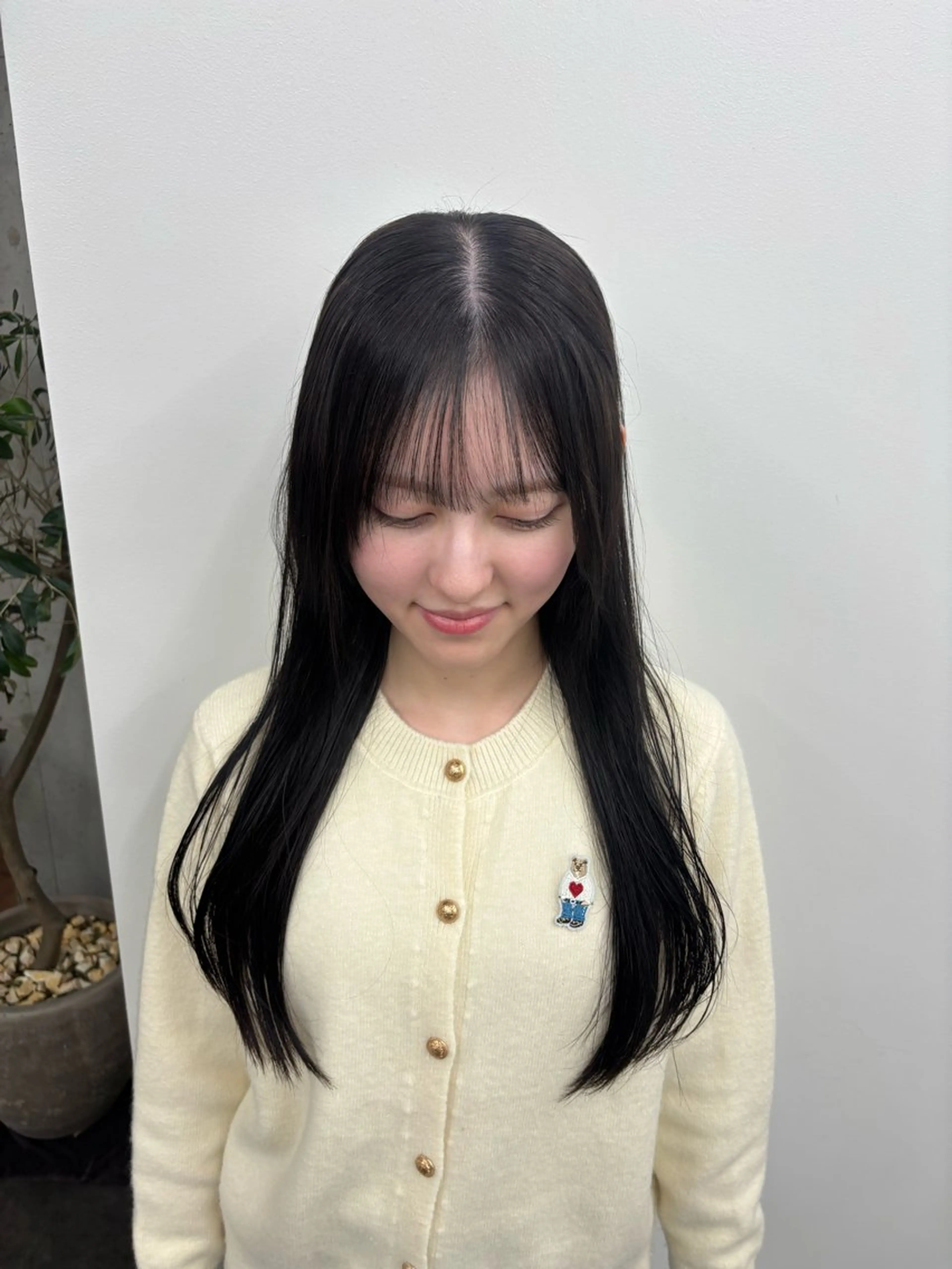 ロング カット ヘアカラー トリートメント カラーモデル募集中 🪽naoのヘアスタイル