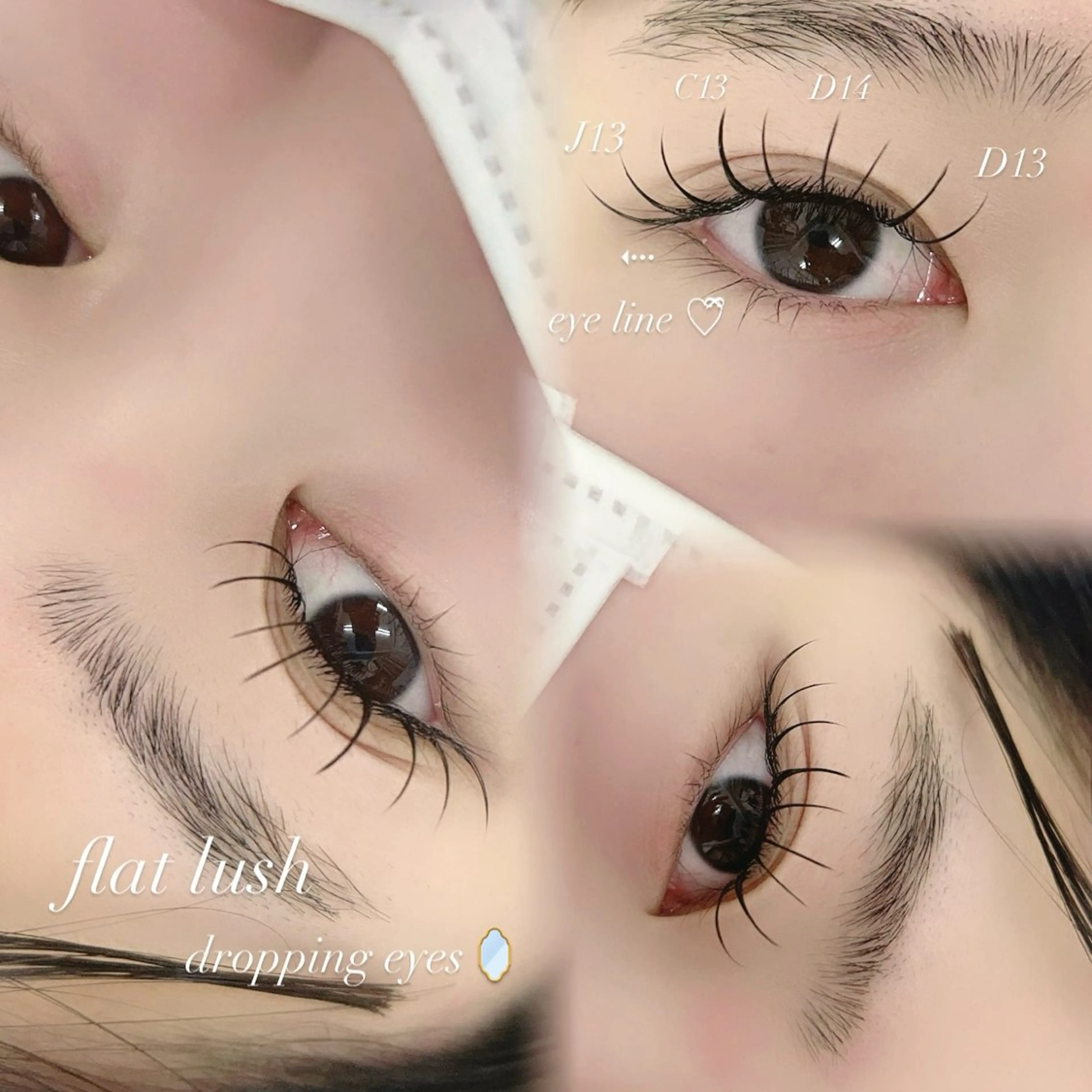 マツエク・マツパ petit ange所属・petit angeのマツエク・マツパデザイン