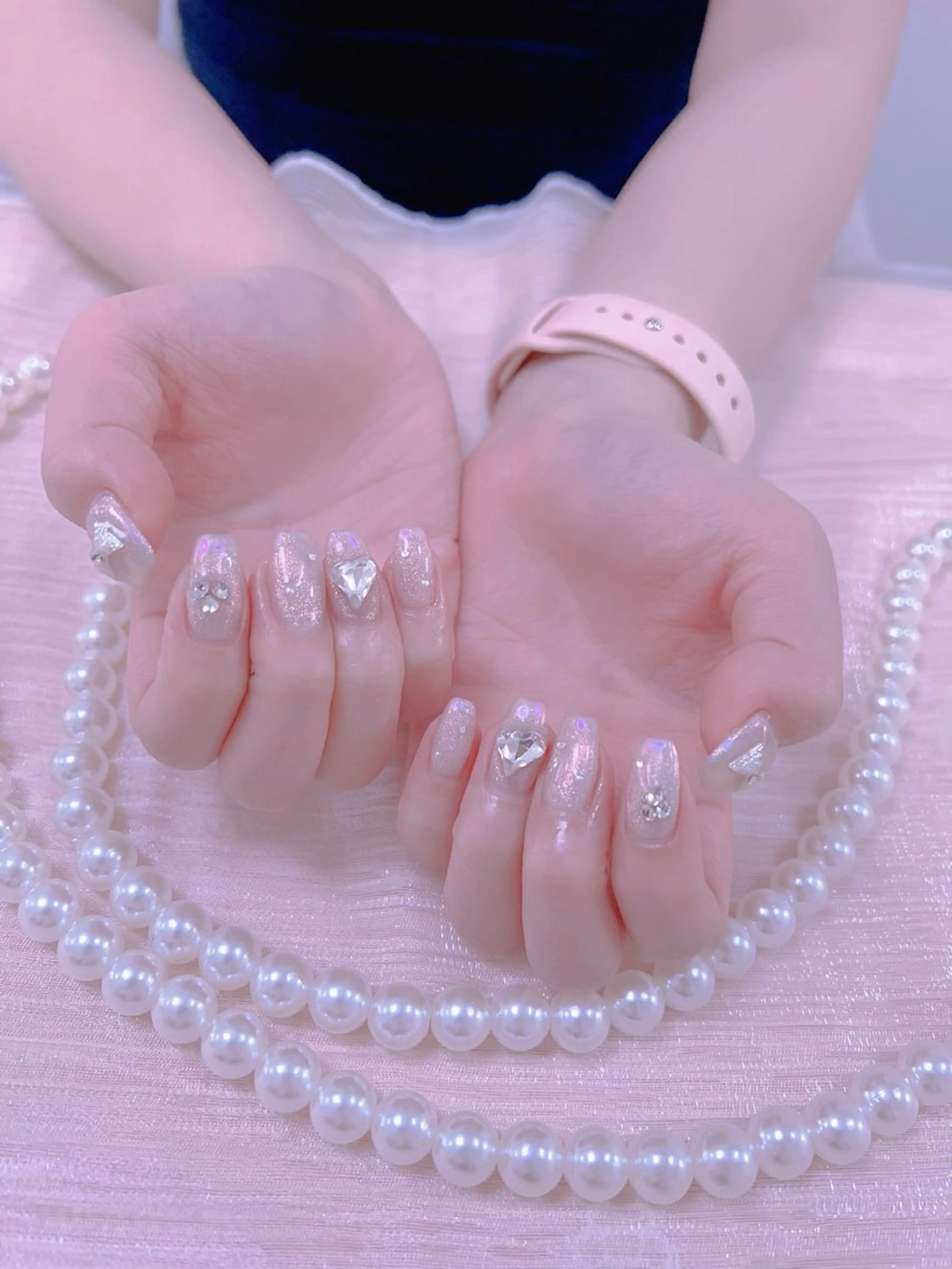 ネイル はぴねす所属・横浜 美夢のネイルデザイン