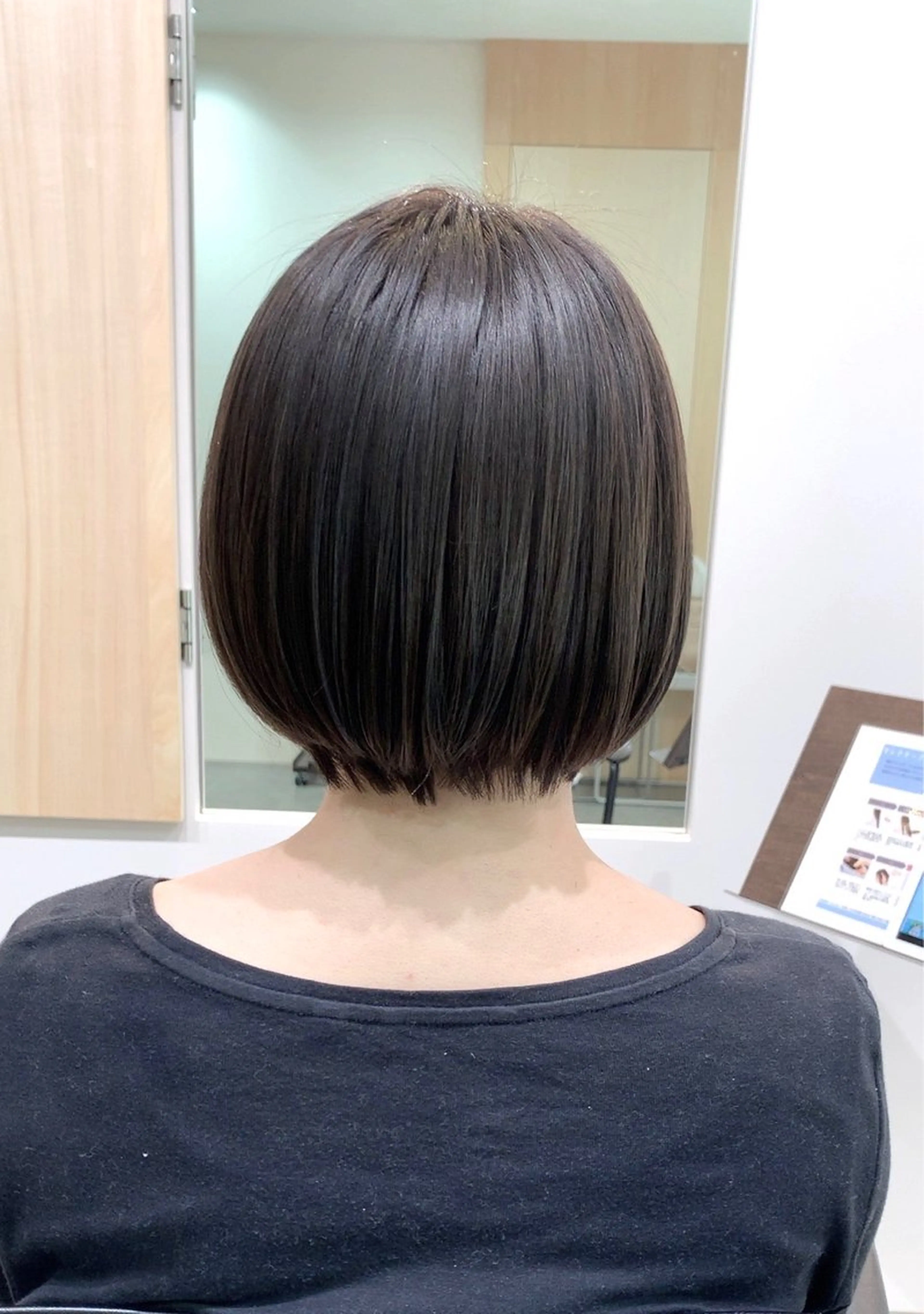 ショート ボブ カット ヘアカラー トリートメント ✨弱酸性縮毛/艶々✨ 髪質改善Mai🌟のヘアスタイル