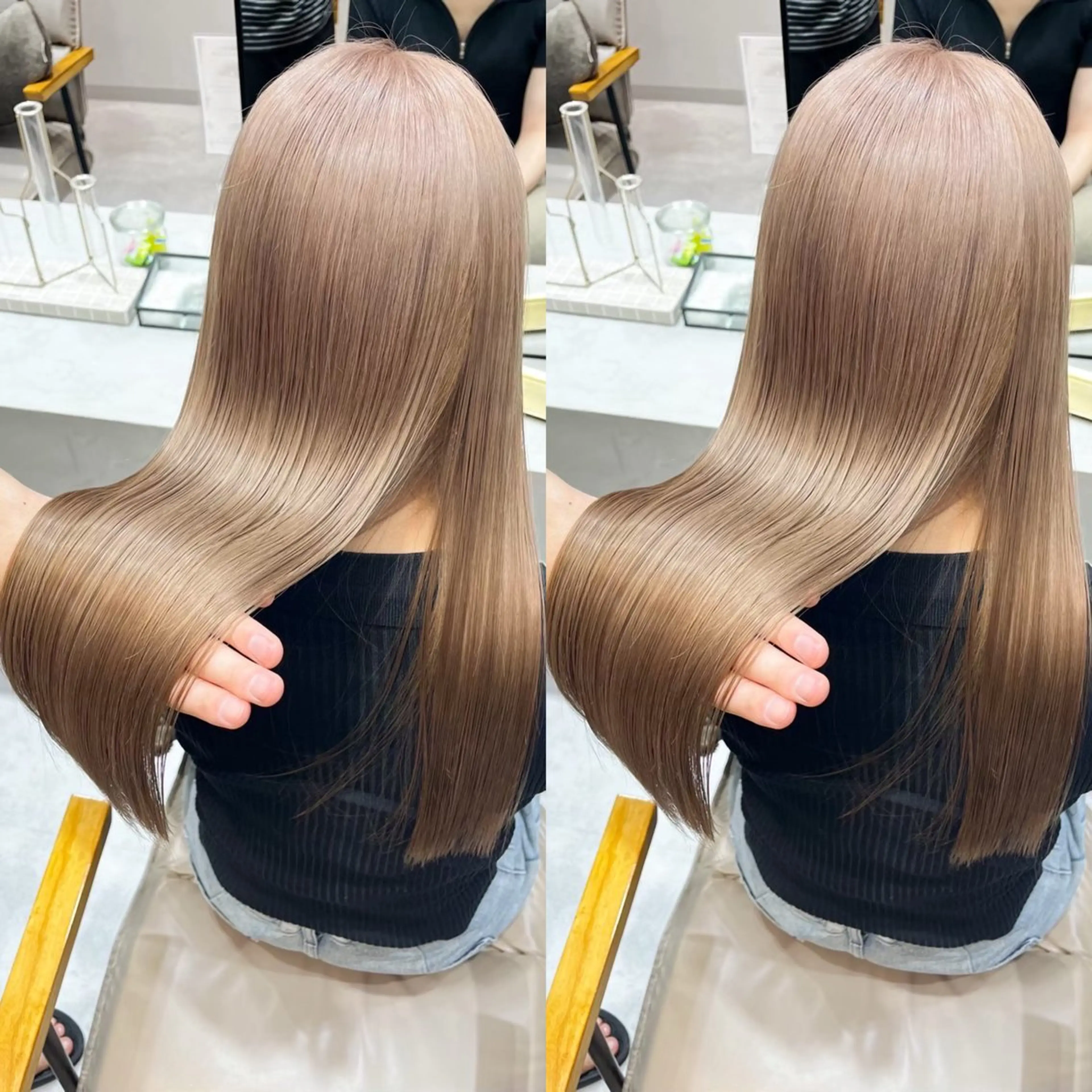 ロング カラー ヘアカラー 🎨立川ブリーチ/ moc🍀shuriのヘアスタイル