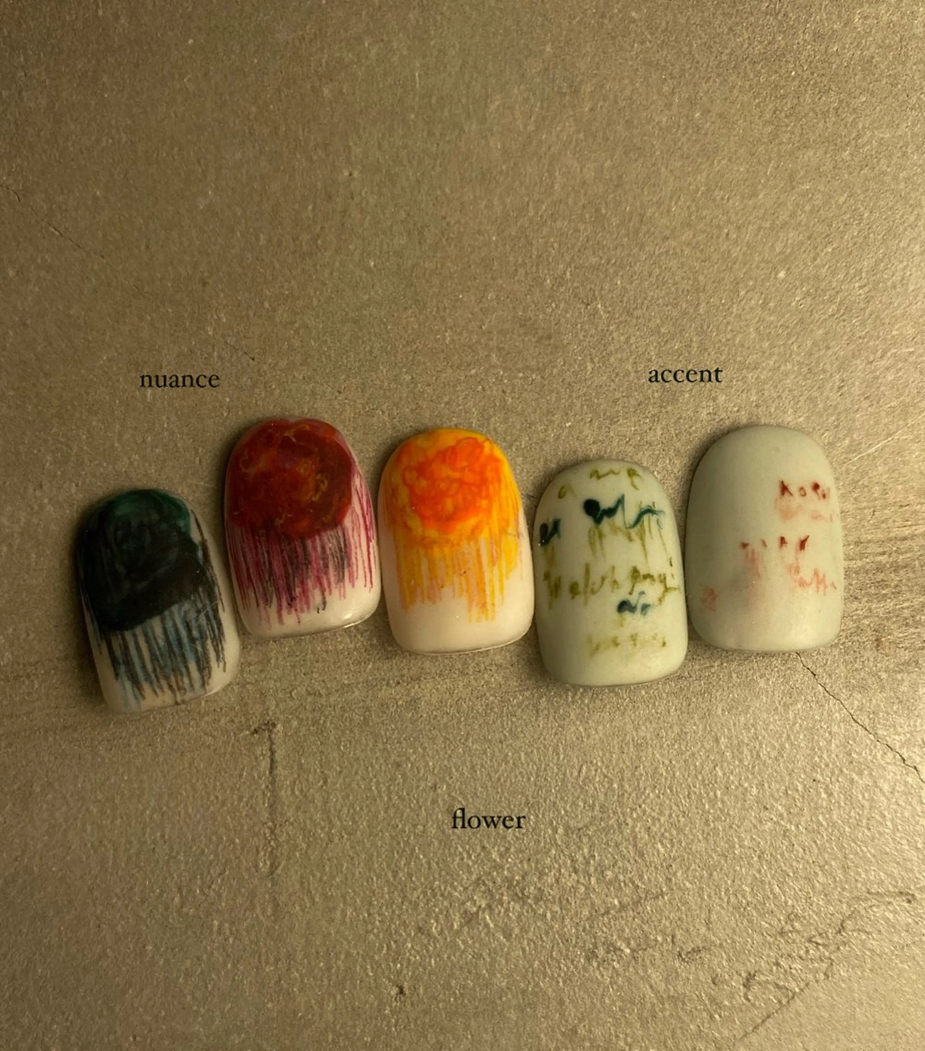 ネイル 土川 芽依奈のネイルデザイン