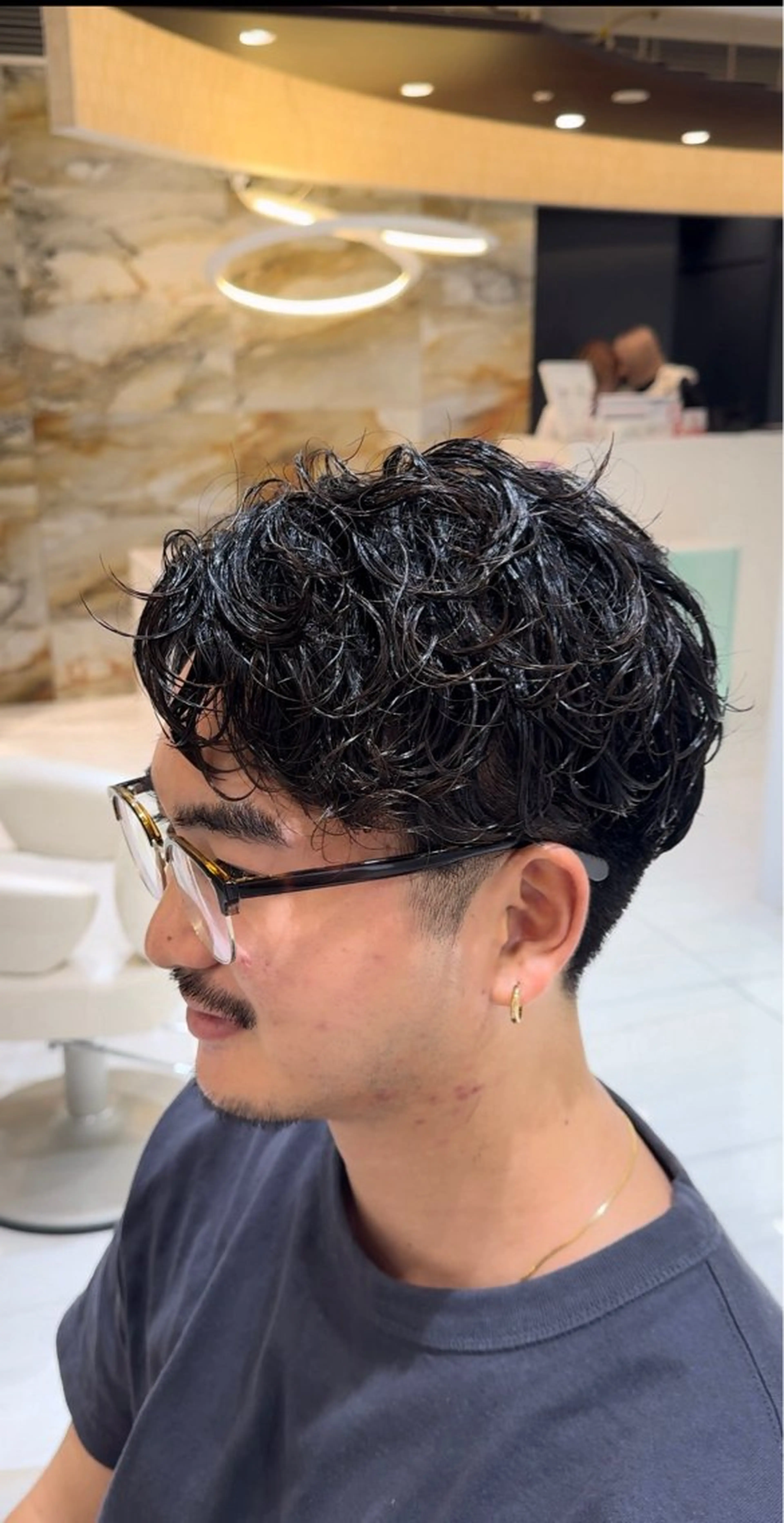 パーマ メンズ メンズ特化ニュアンス パーマ RYOのヘアスタイル