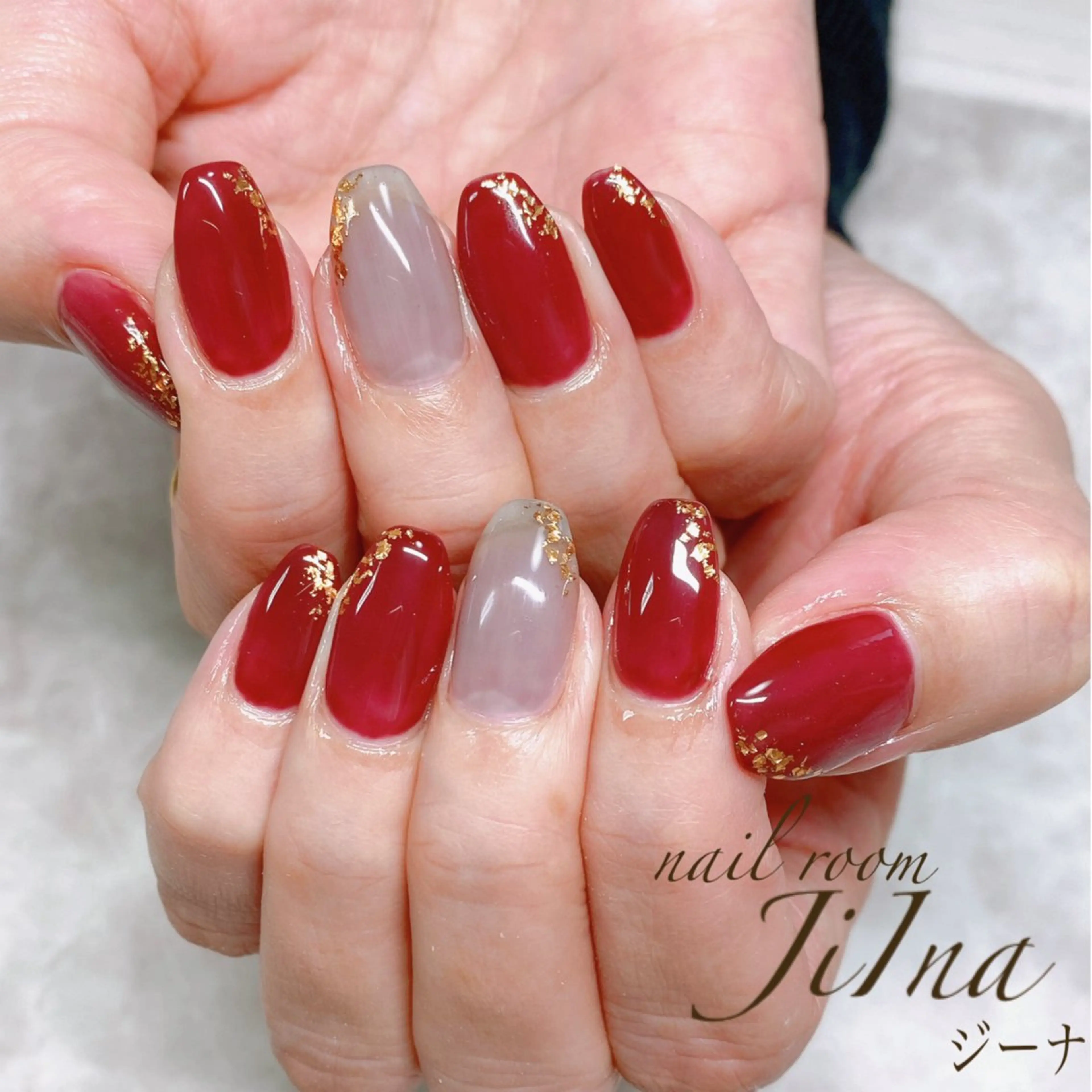 ネイル 持ち込み JiIna nailのネイルデザイン