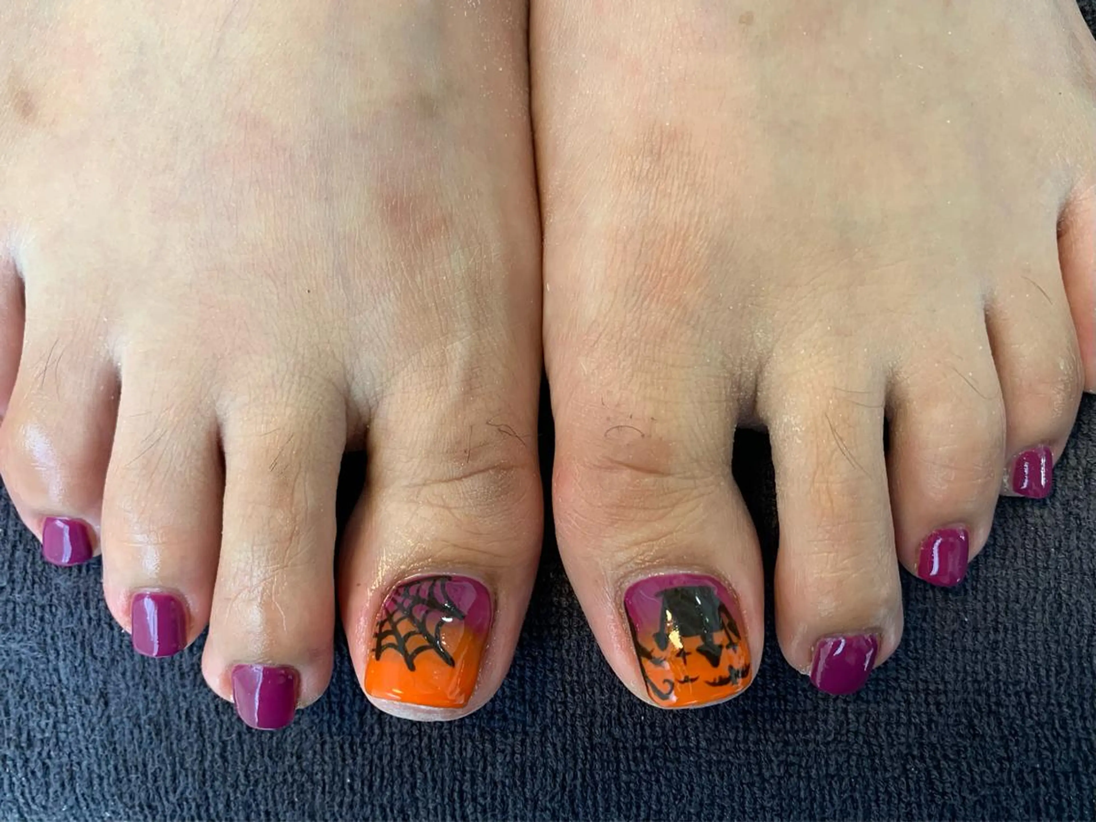 フットネイル🦶親指アートの写真