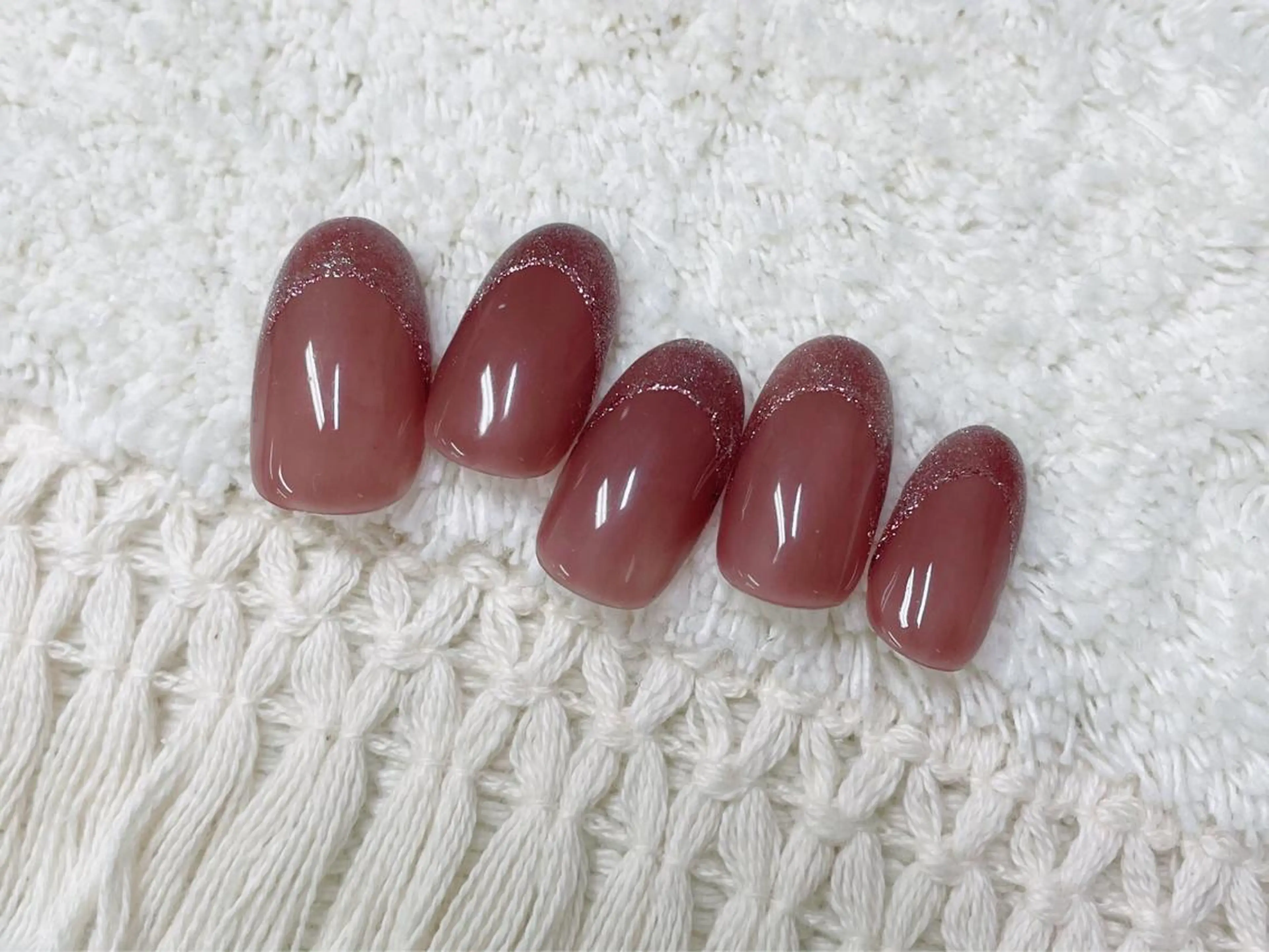 ネイル ハンドネイル ネイルPetit Ribbonのネイルデザイン