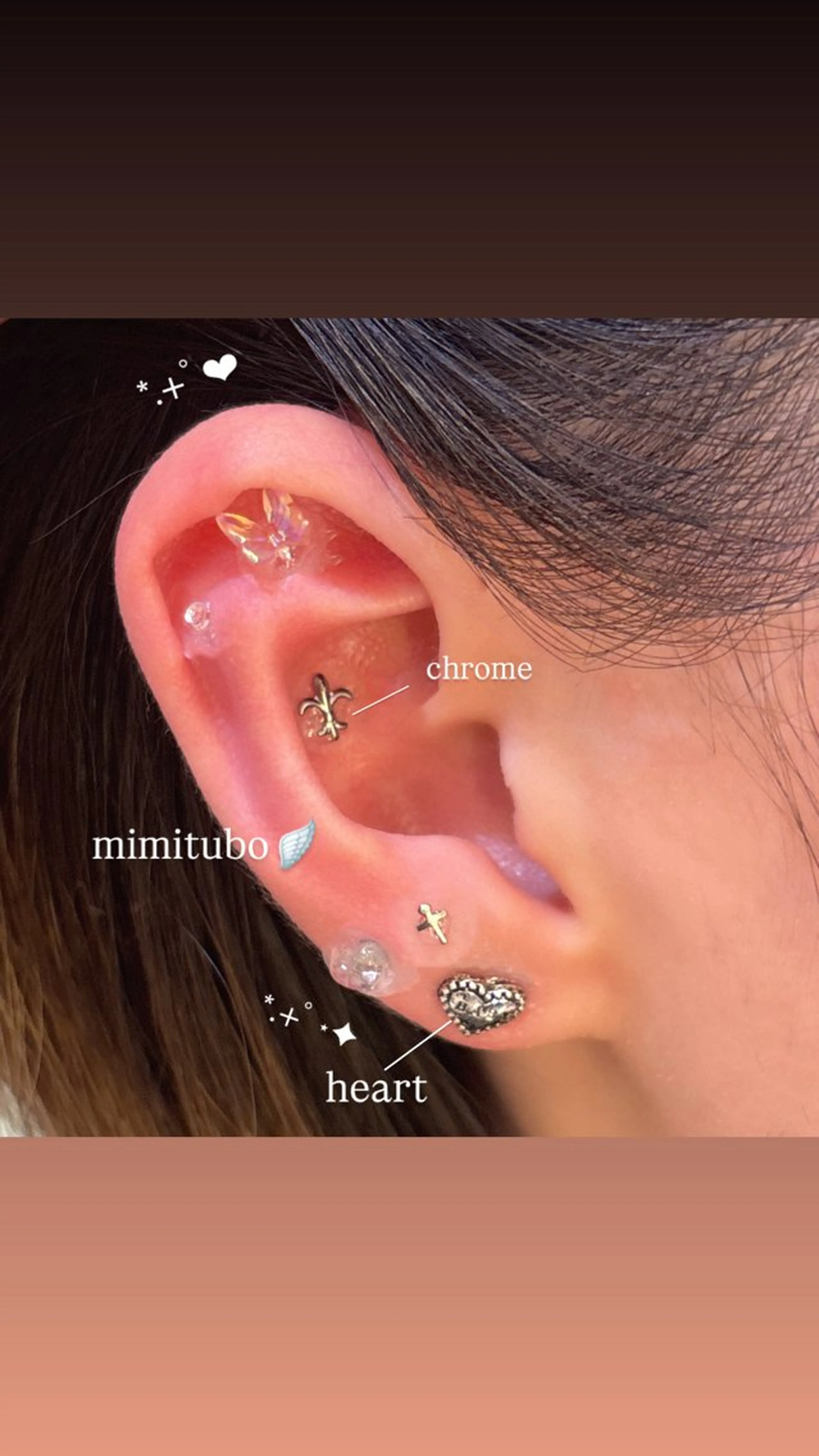 その他 🍒垢抜けカラー エクステヘアメあずみのヘアスタイル