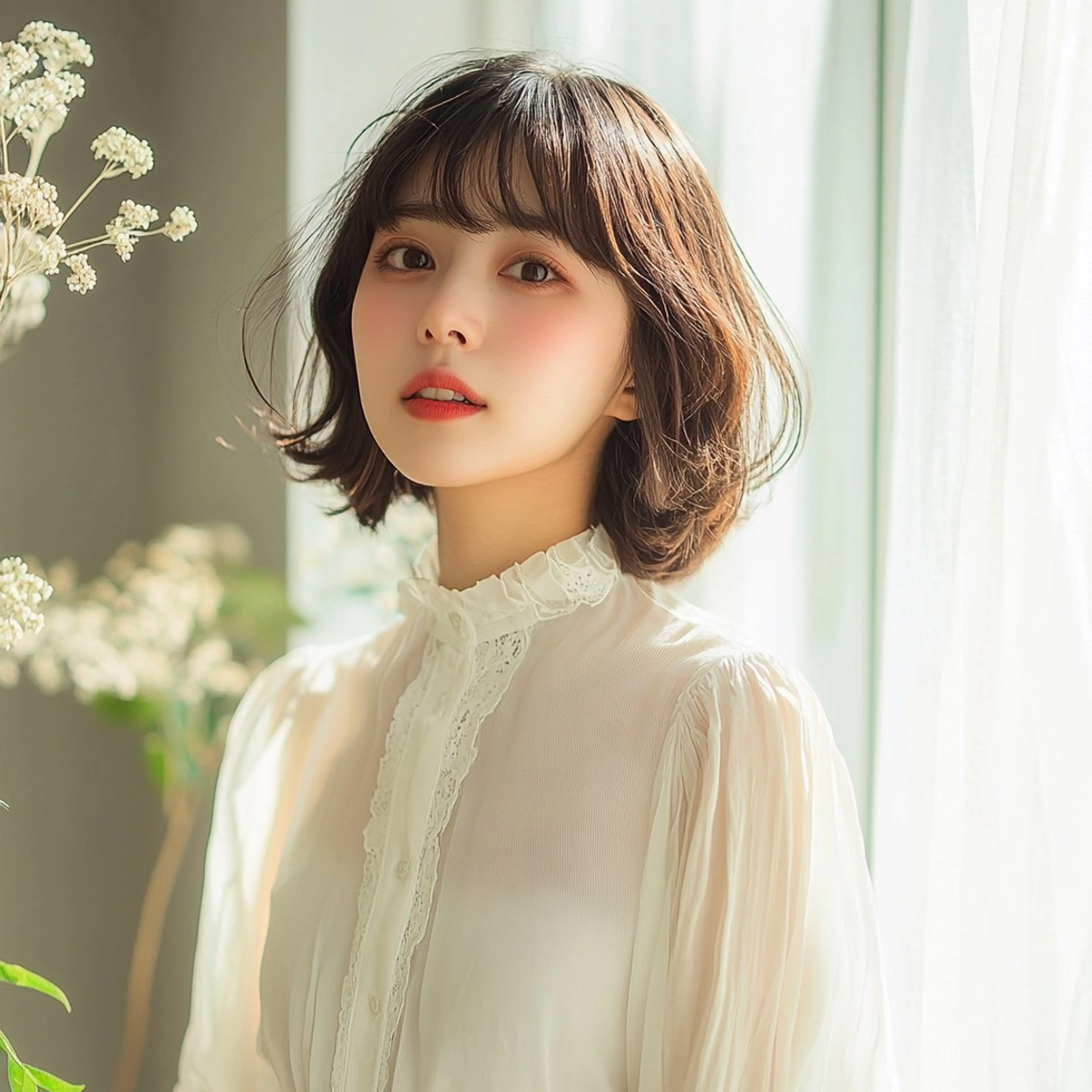 ミディアム パーマ メンズパーマ/ YUTOのヘアスタイル