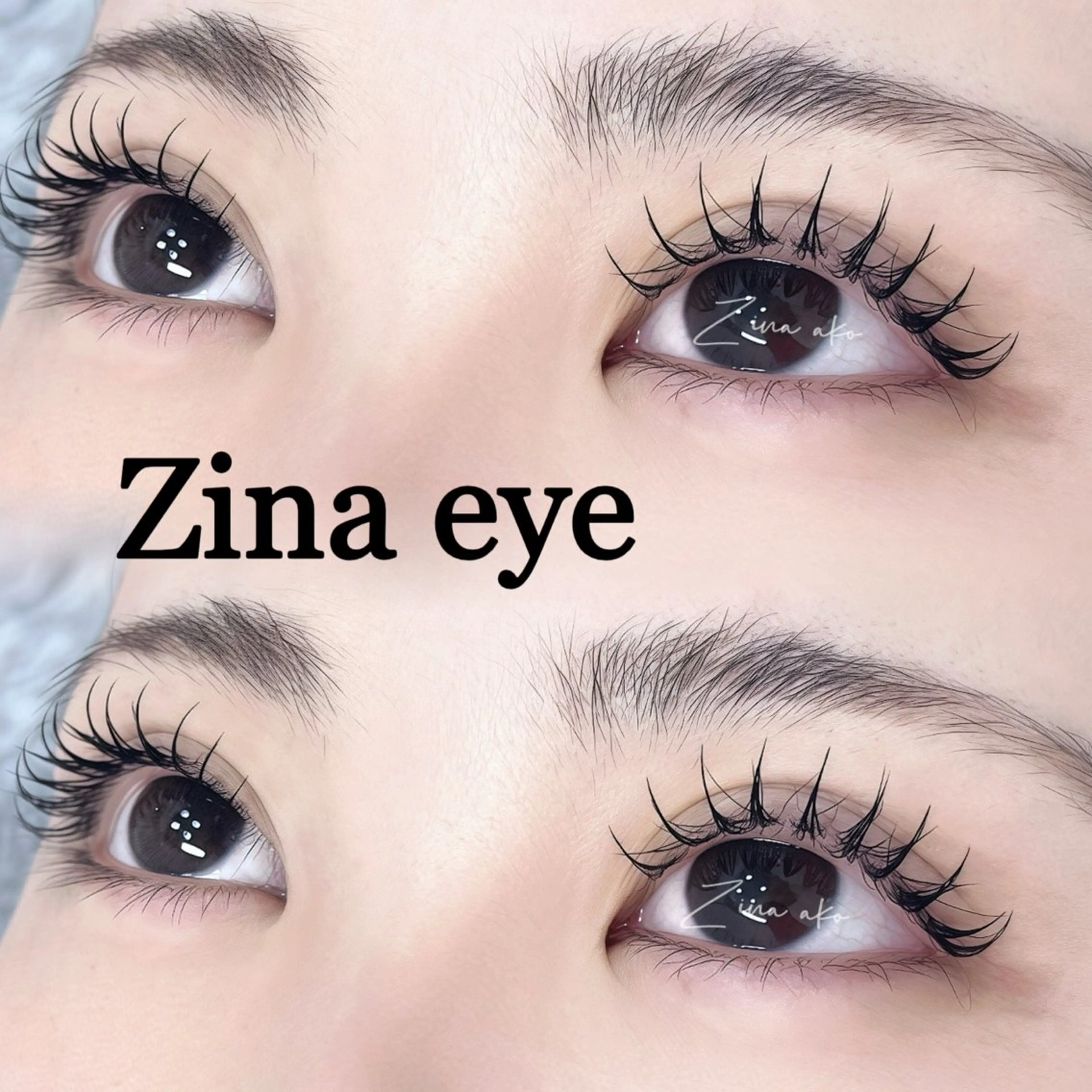 🇨🇳中華美人💃ワンホンデザイン束感マツエク¥5900の写真