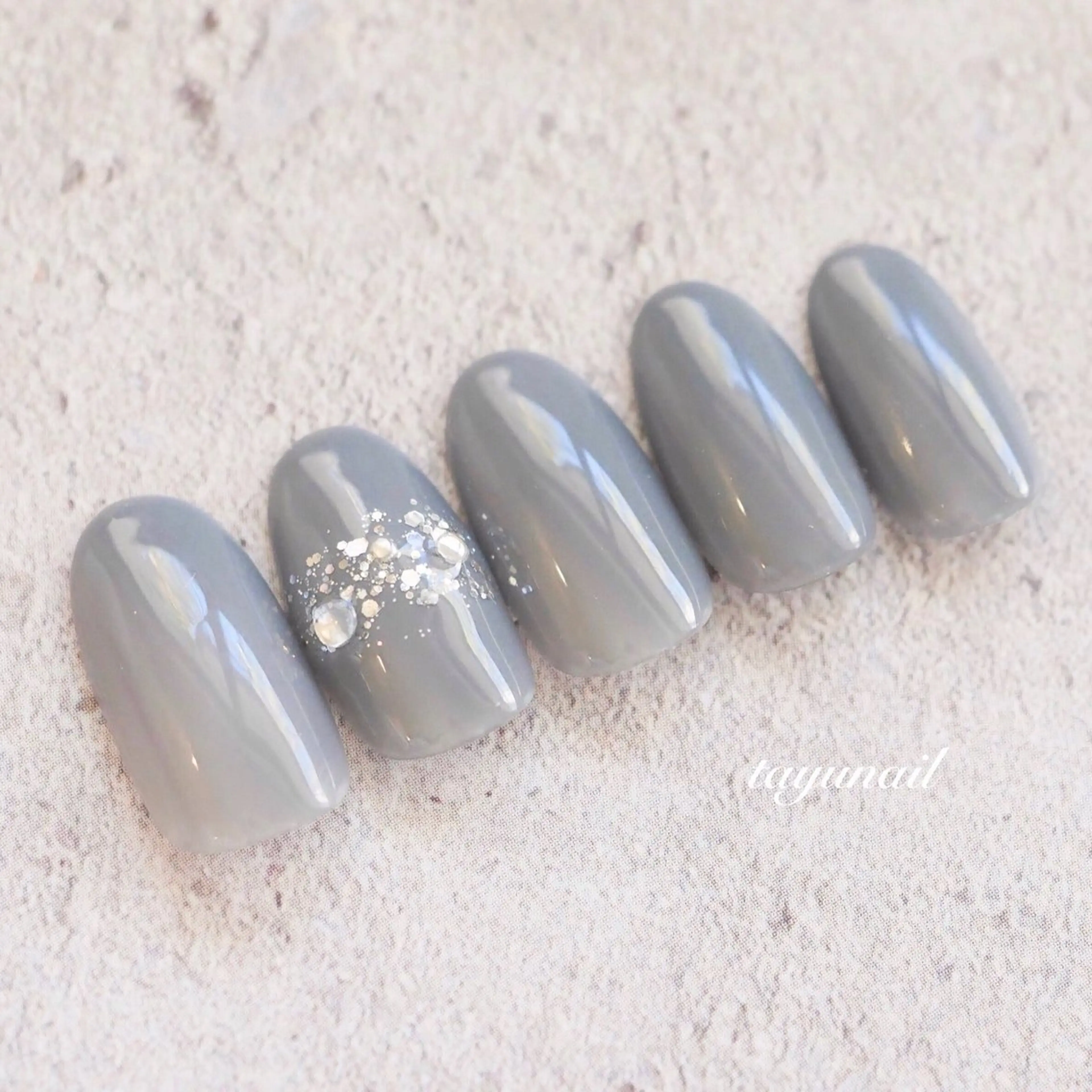 ネイル アートネイル ジェルネイル パラジェル シンプルネイル ネイルサロン・ネイルスクール たゆnail所属・ネイルサロン 【たゆnail】のネイルデザイン