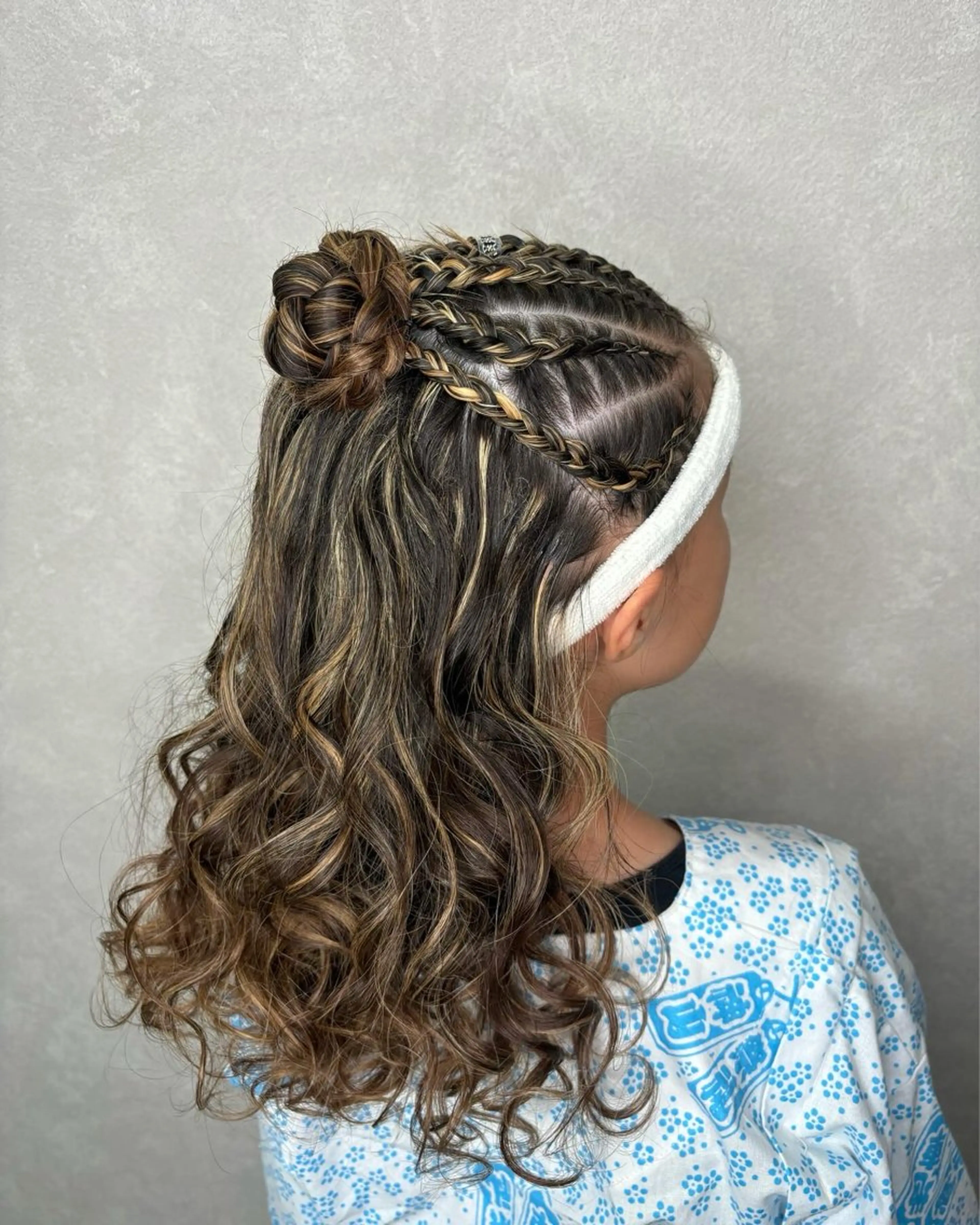 セミロング ヘアセット エクステ＊美髪サロン KR2S河内長野店長のヘアスタイル