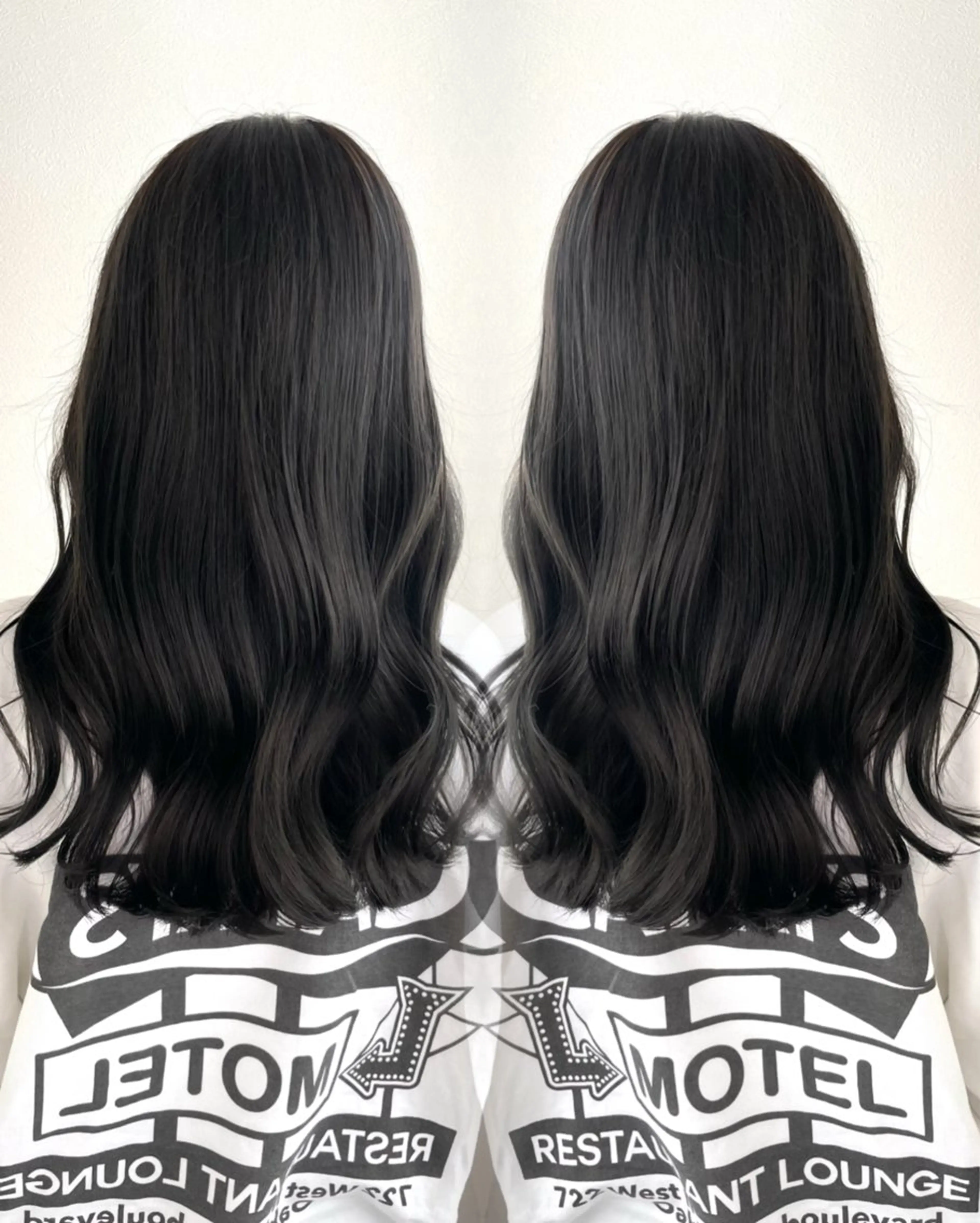 【平日限定✨】カット＋ケアカラー＋前髪パーマ＋3stepTR （ナノスチーム付き🫧）の写真