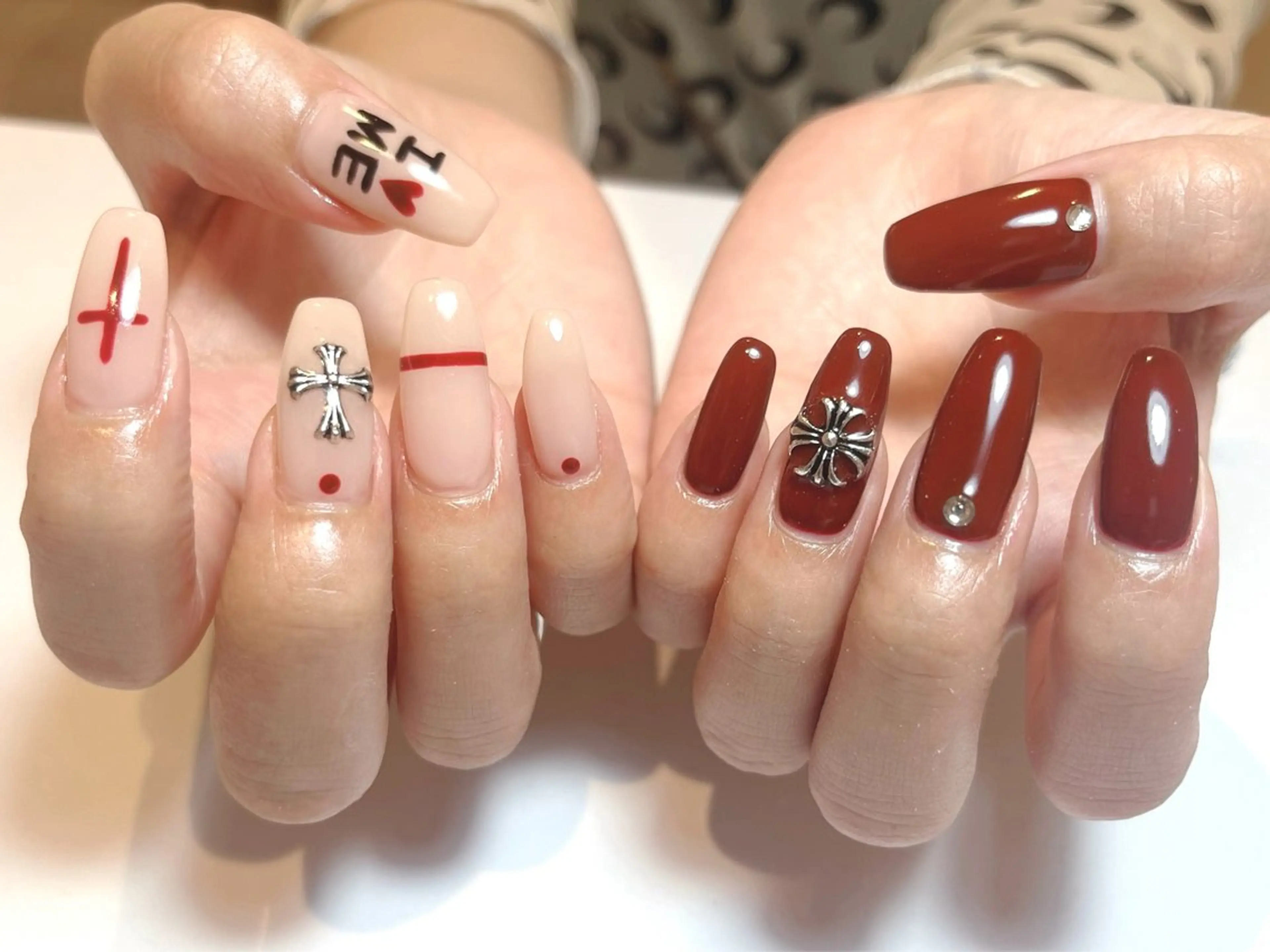 ネイル ハンドネイル eight横浜🧸 kumabeのネイルデザイン