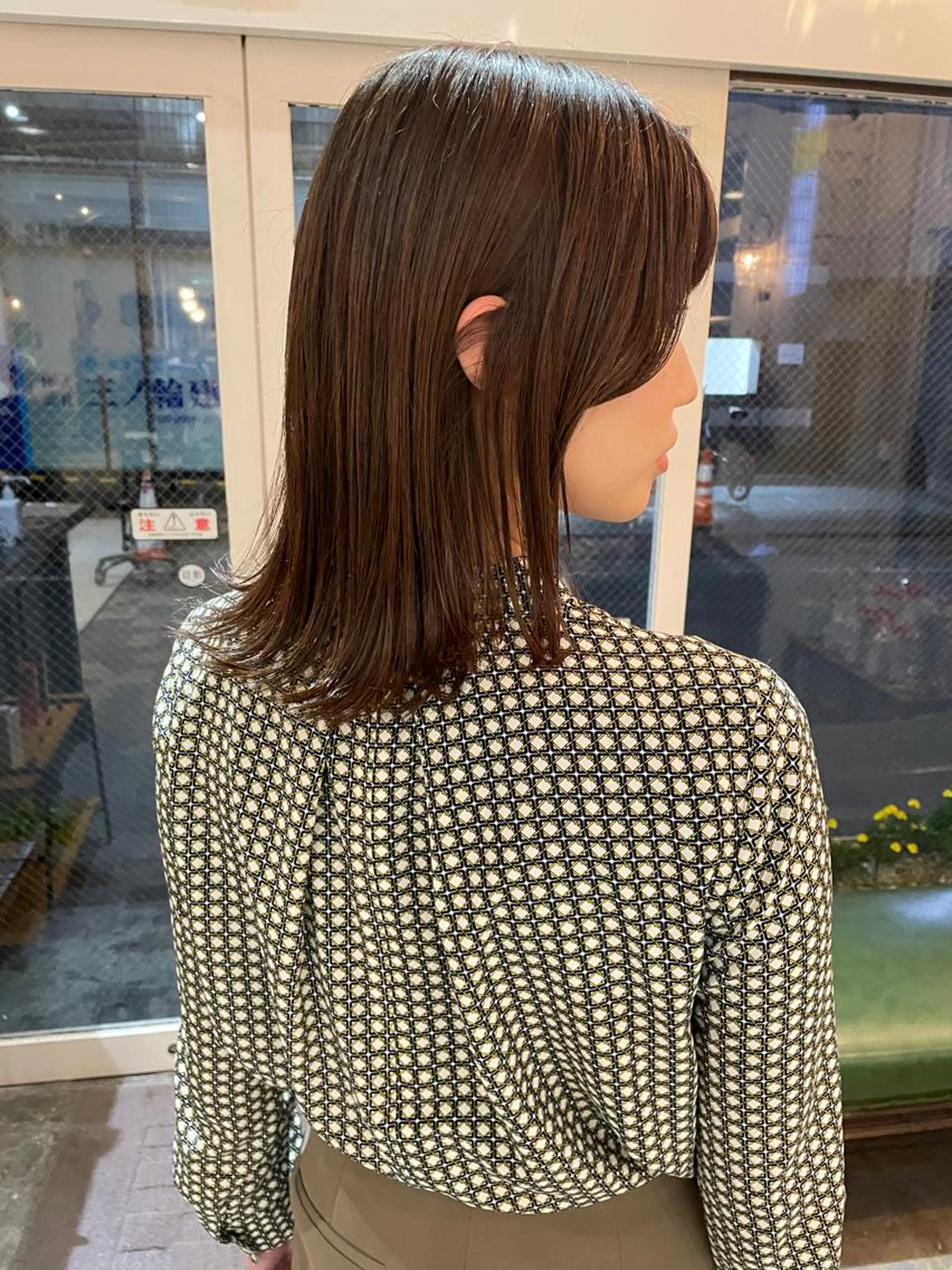 白髪染め+トリートメントの写真