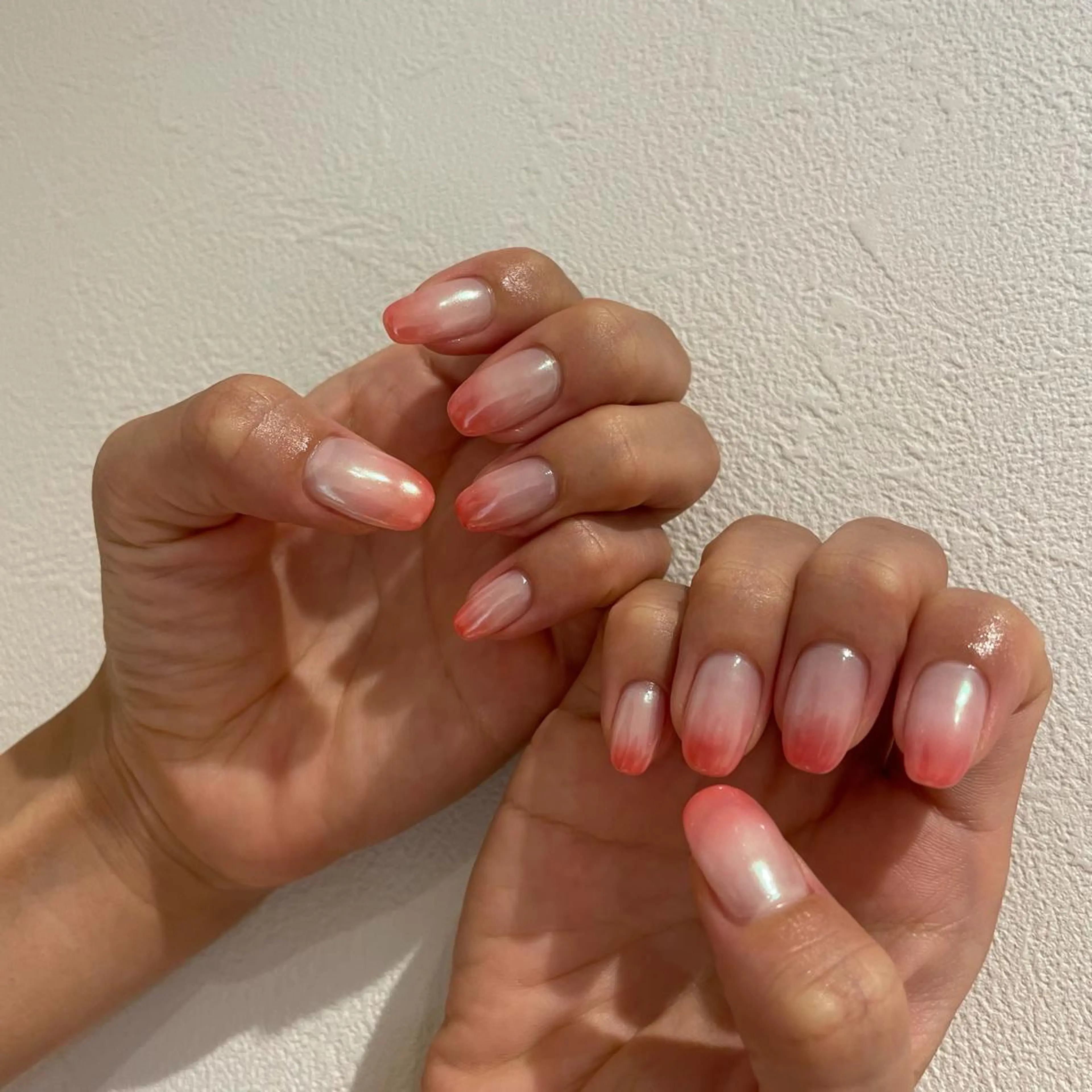 ネイル オーロラネイル ハンドネイル miu nail所属・MIUNail YUMIのネイルデザイン