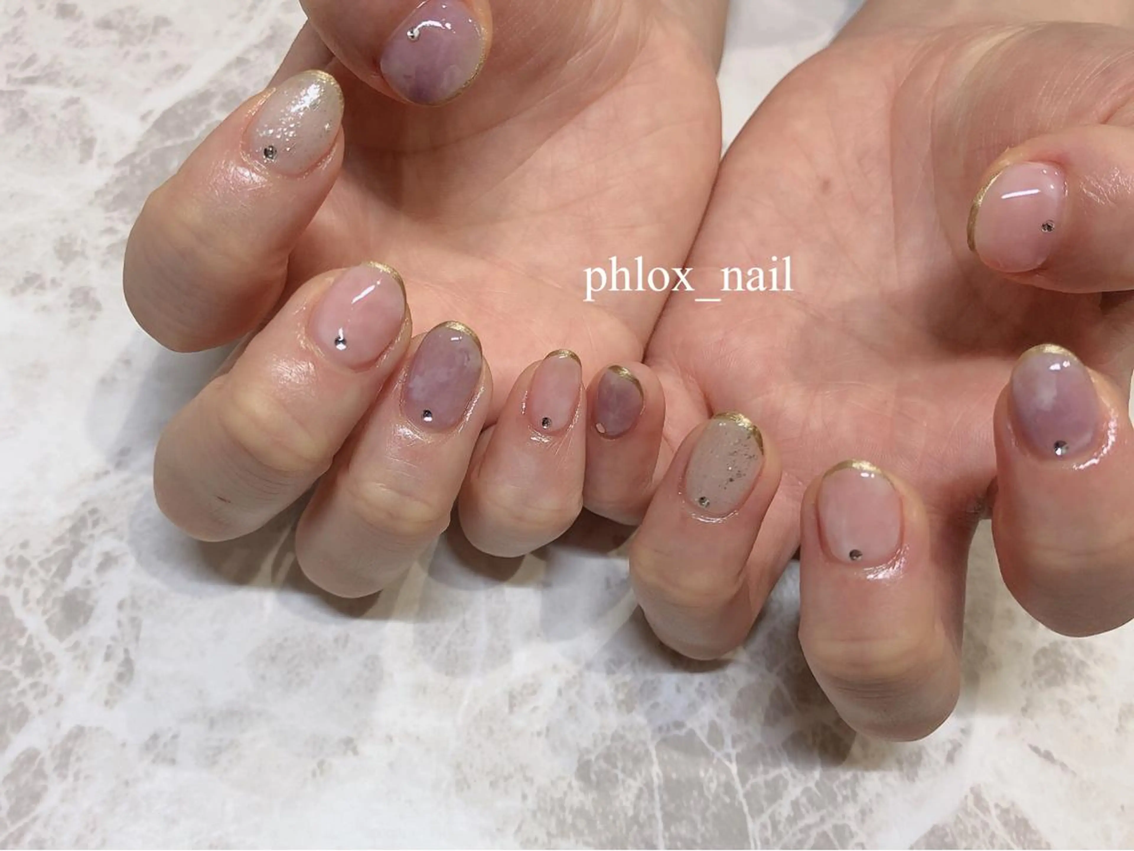 ネイル s/w ＿shokoのネイルデザイン