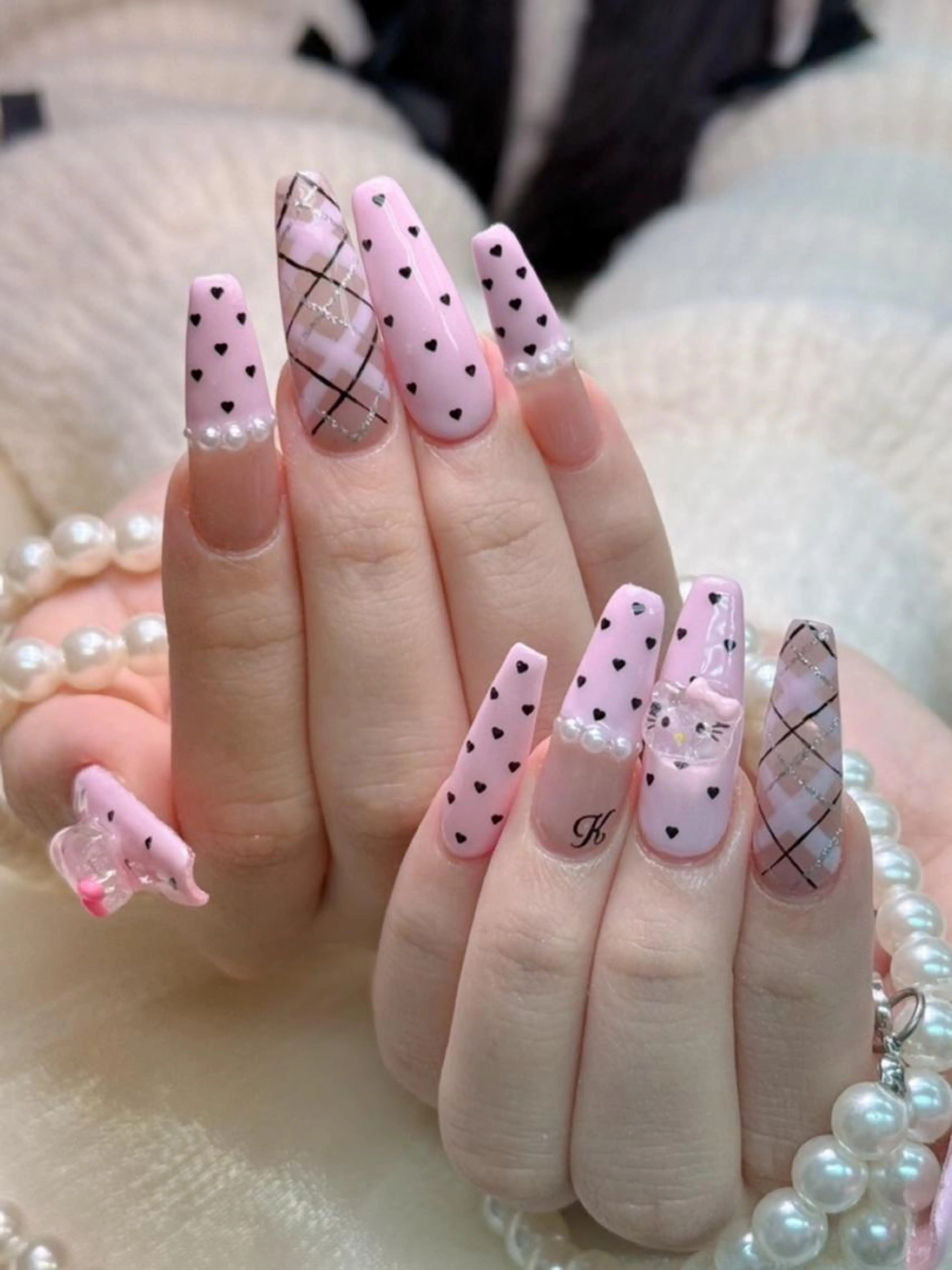 💕チップスカルプ💕ロングアート・つけ放題￥15980の写真