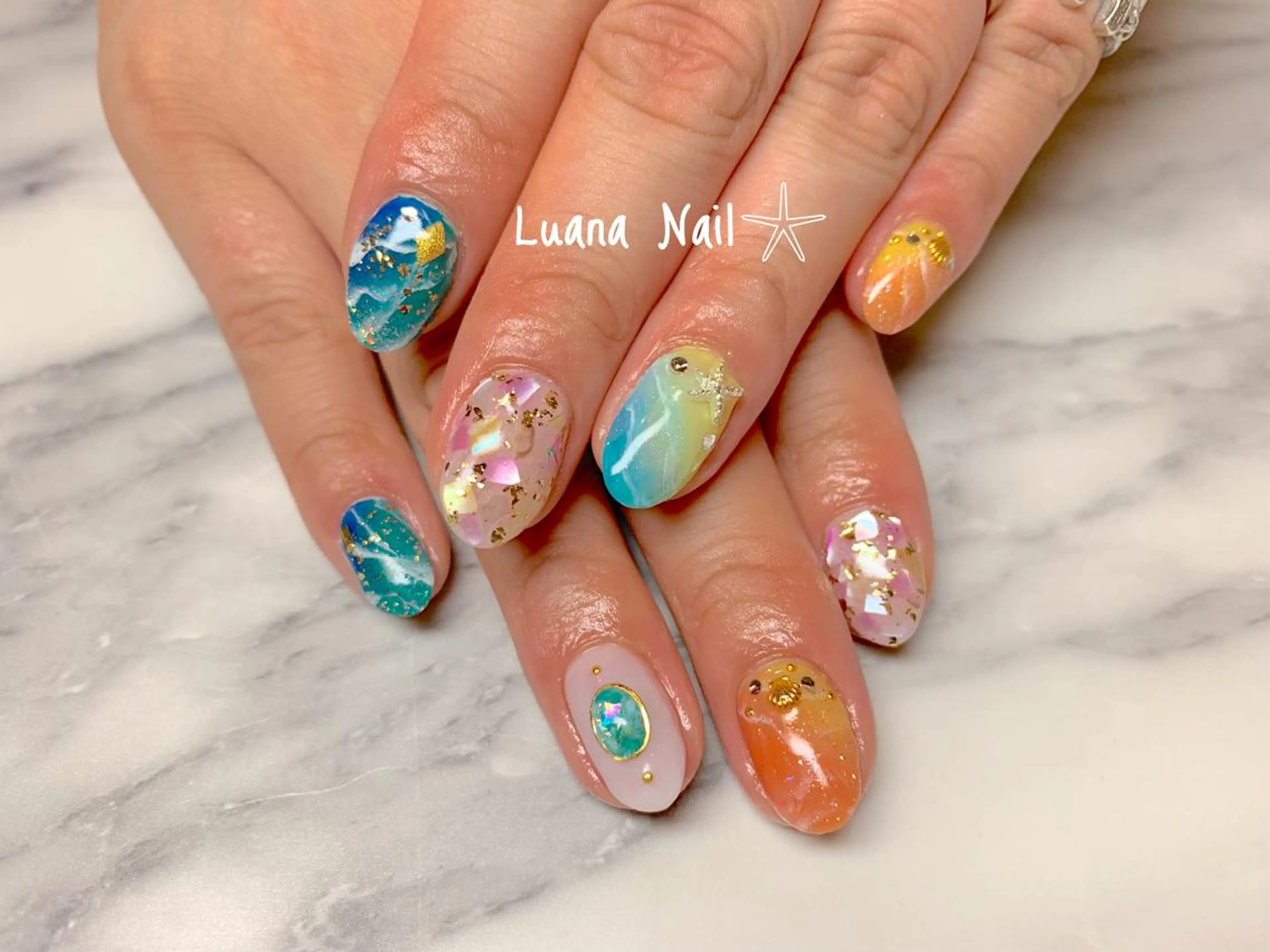 ネイル ハンドネイル BeauJu by Luana Nail所属・BeauJu by Luana Nailのネイルデザイン