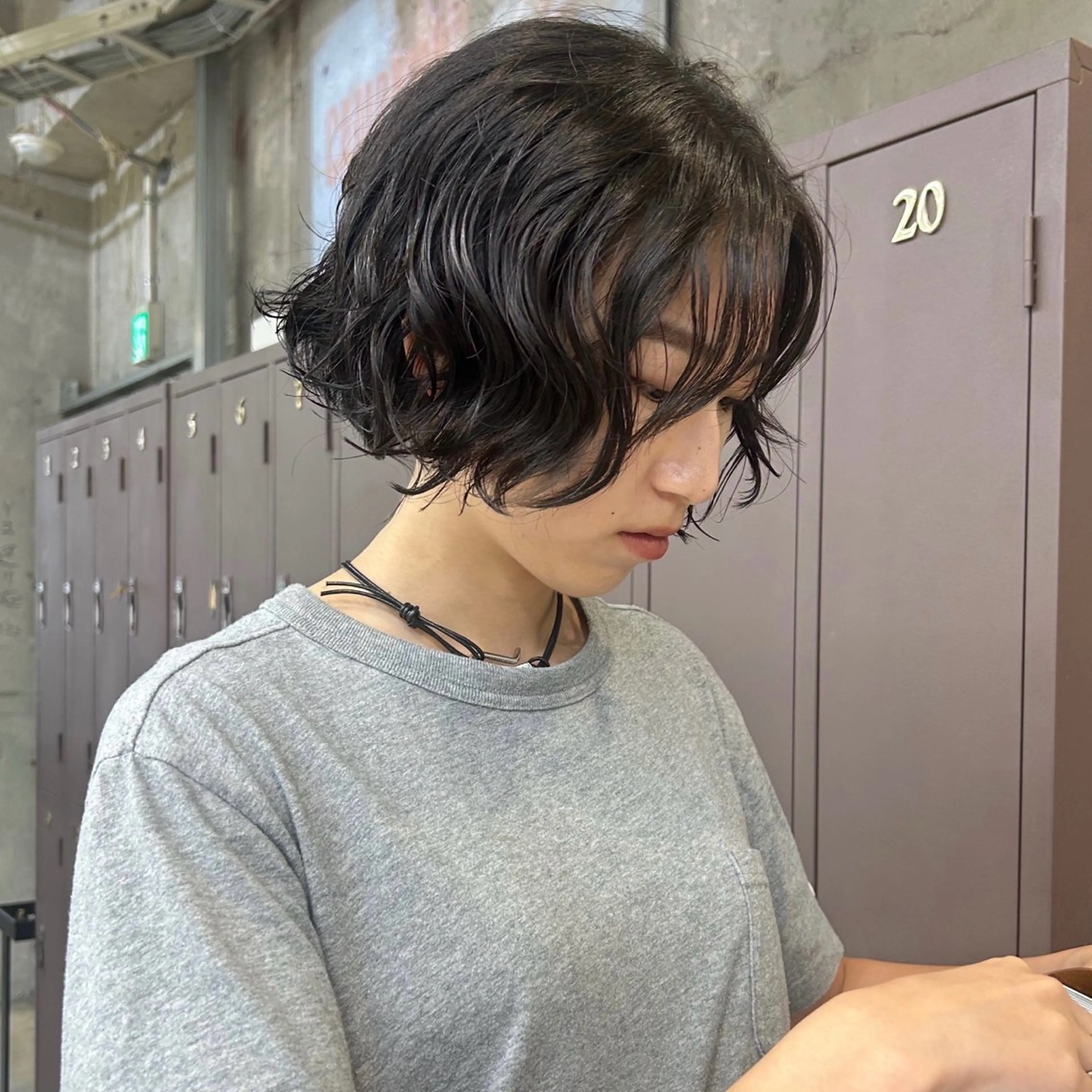 ショート カット ヘアカラー パーマ 伊藤ほのか /パーマ/ショートのヘアスタイル