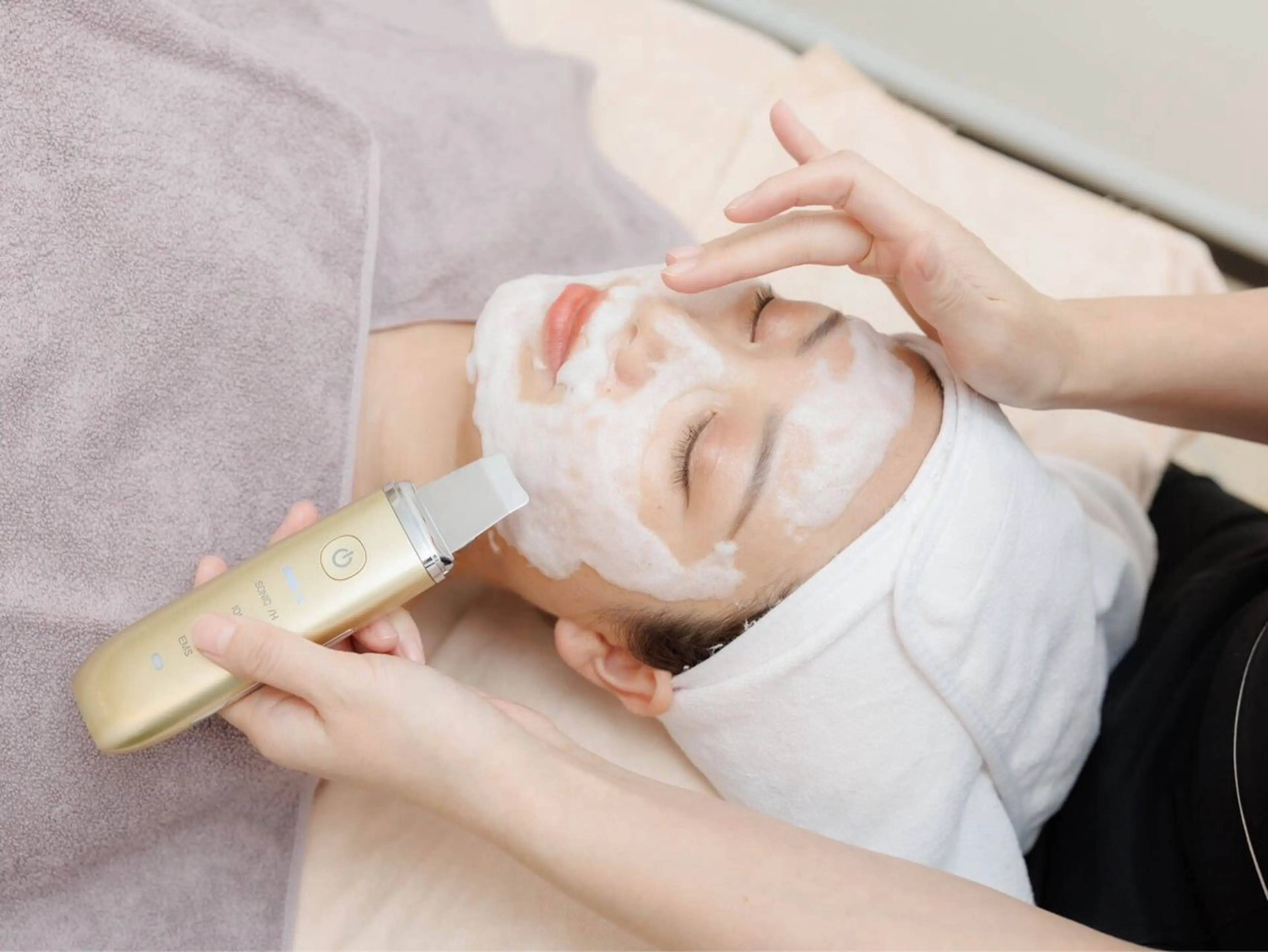 【黒ずみ/トーンアップ】黒ずみ解消フェイシャルコース　60分7700円→6600円の写真