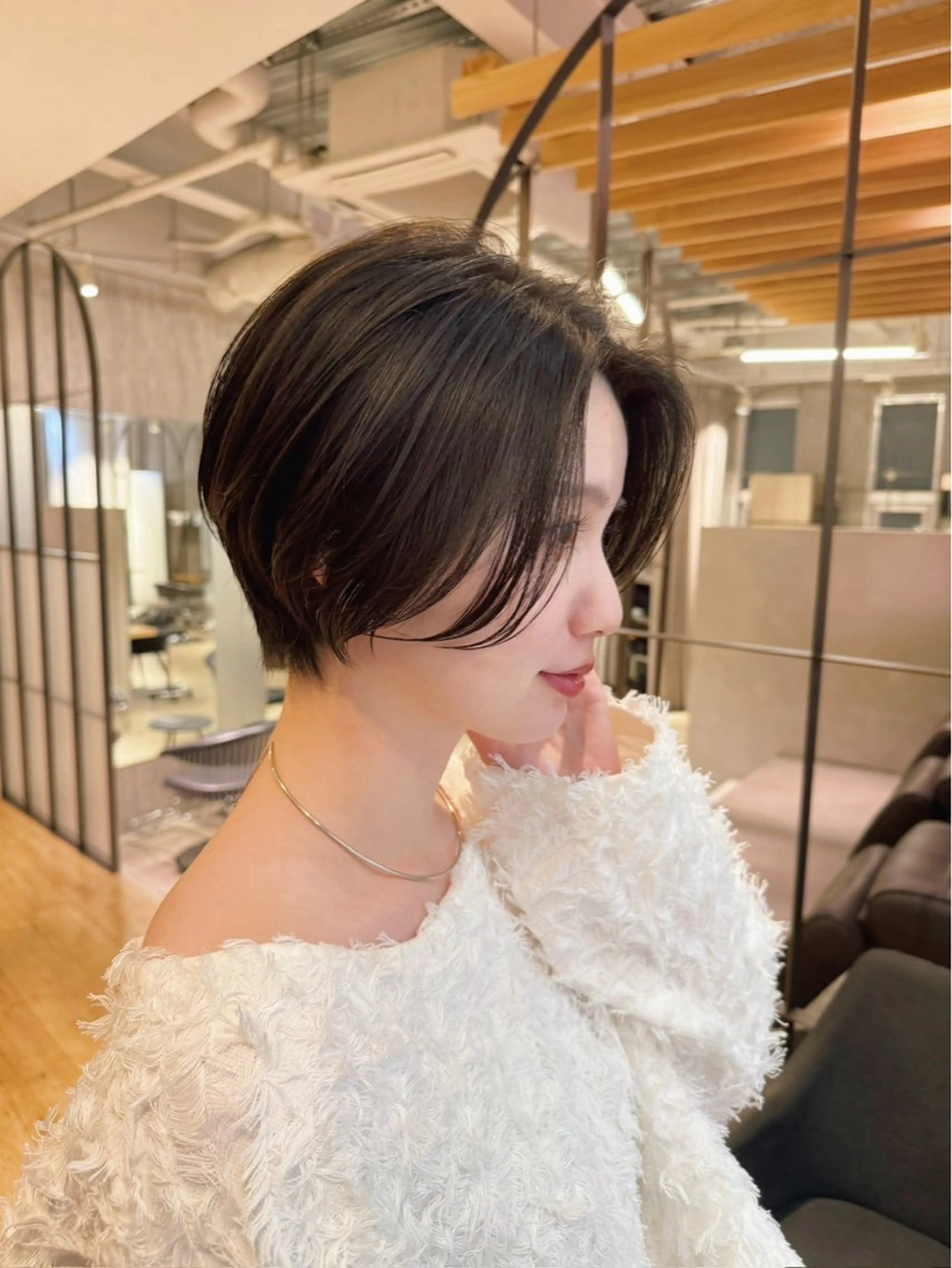 《💐人気メニュー》似合わせカット+システムトリートメントの写真