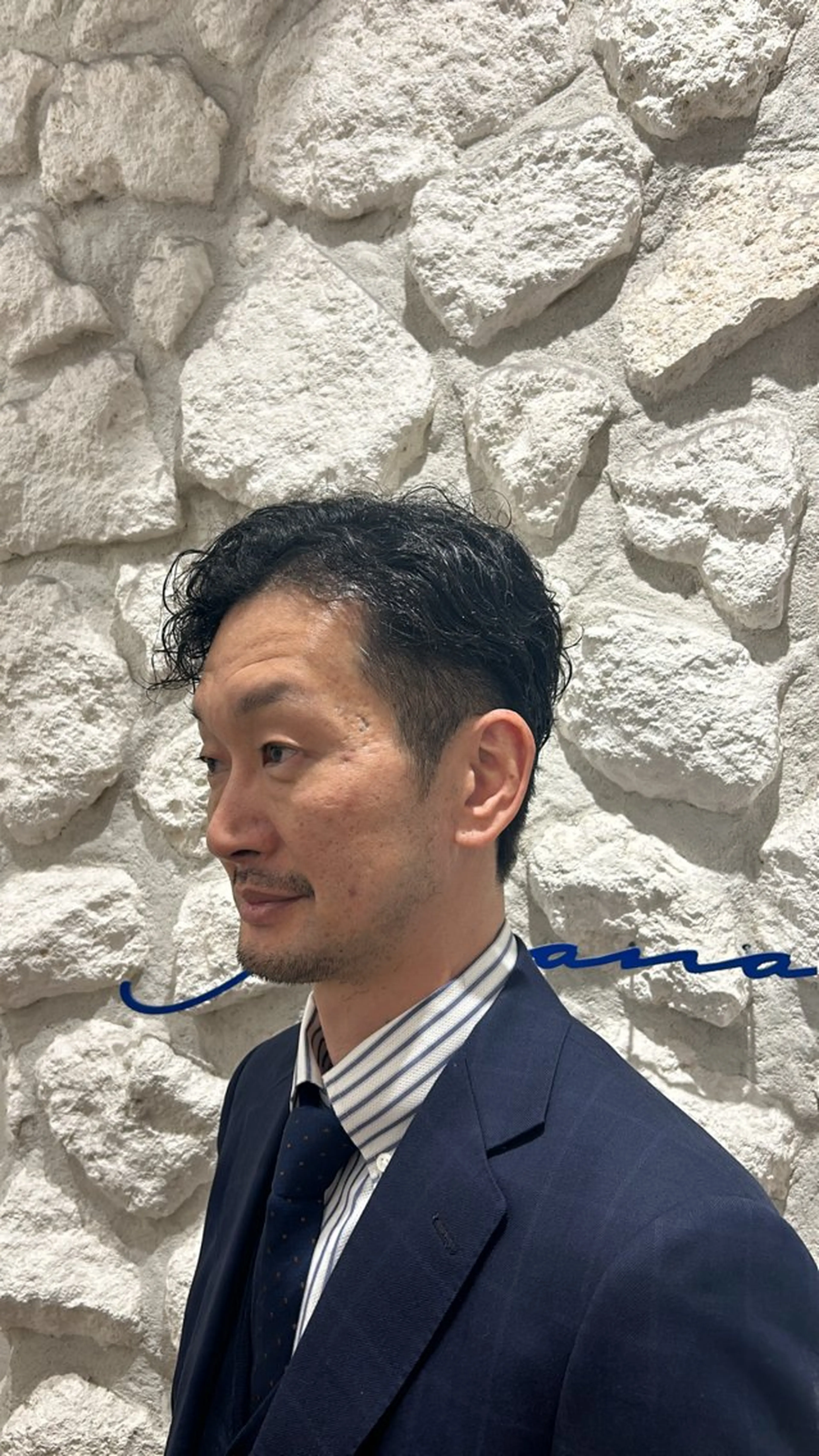 メンズ ビジネス 三浦 翔太のヘアスタイル