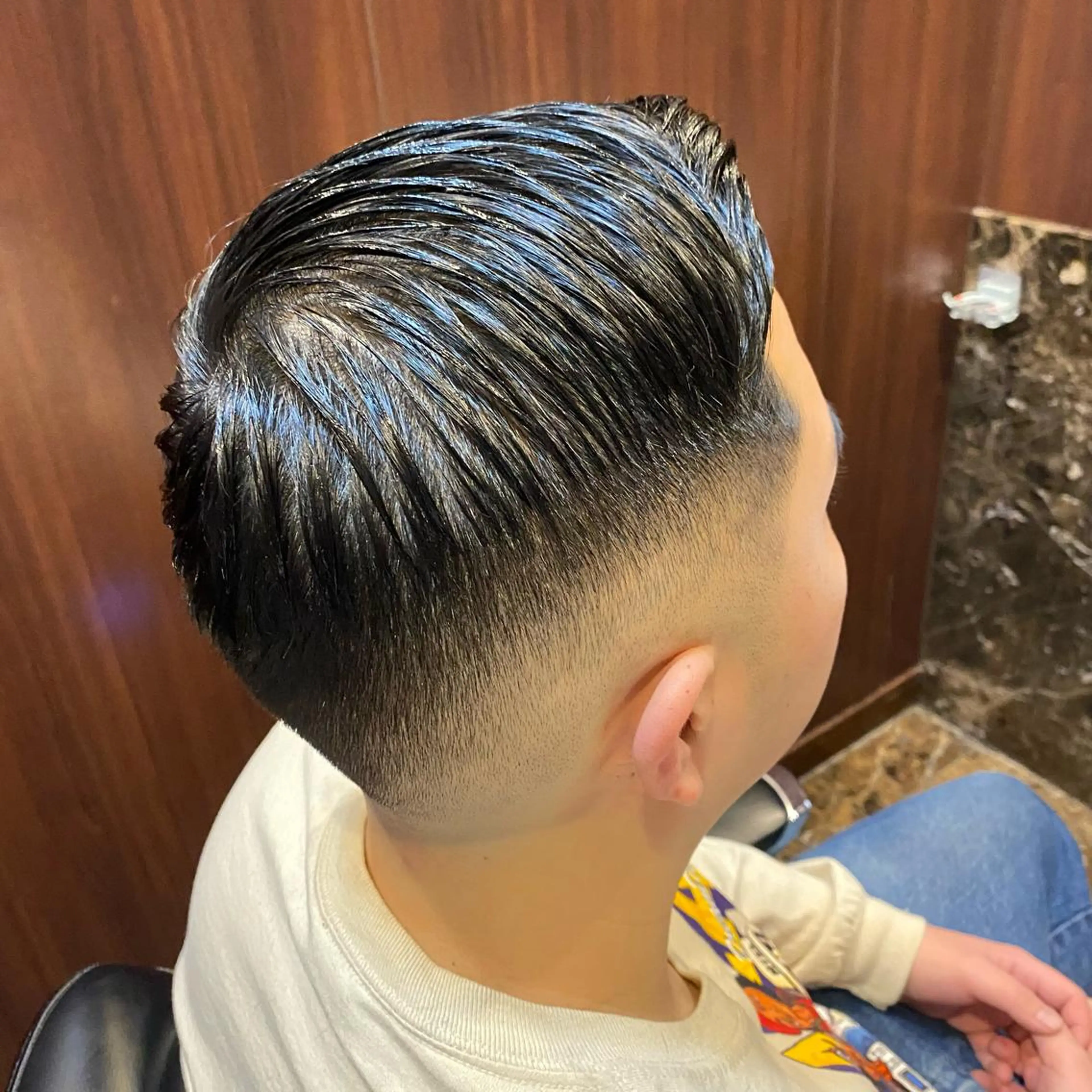 ショート メンズ 浅見 天翔のヘアスタイル