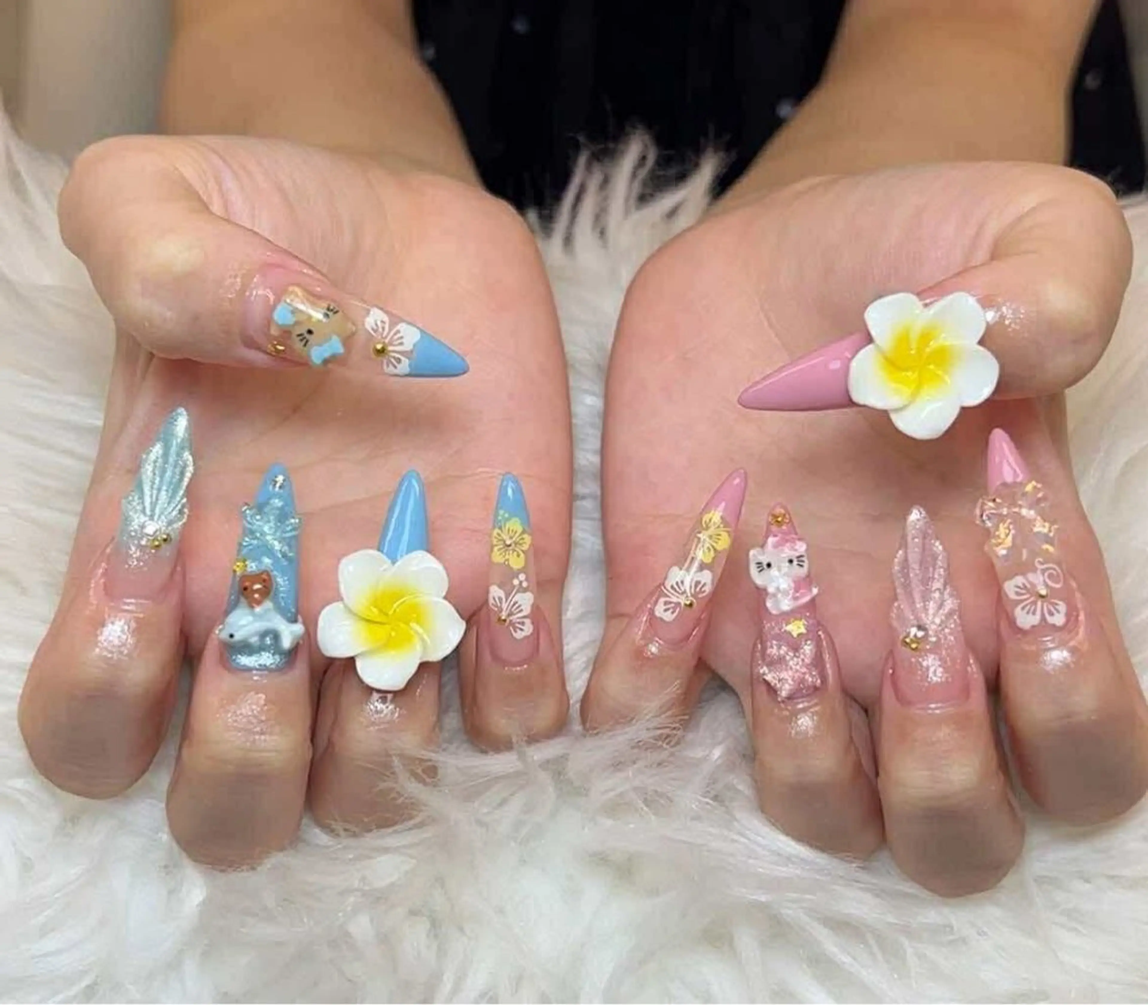 ネイル ハンドネイル ハンドケア Anh Nail 歌舞伎町のネイルデザイン