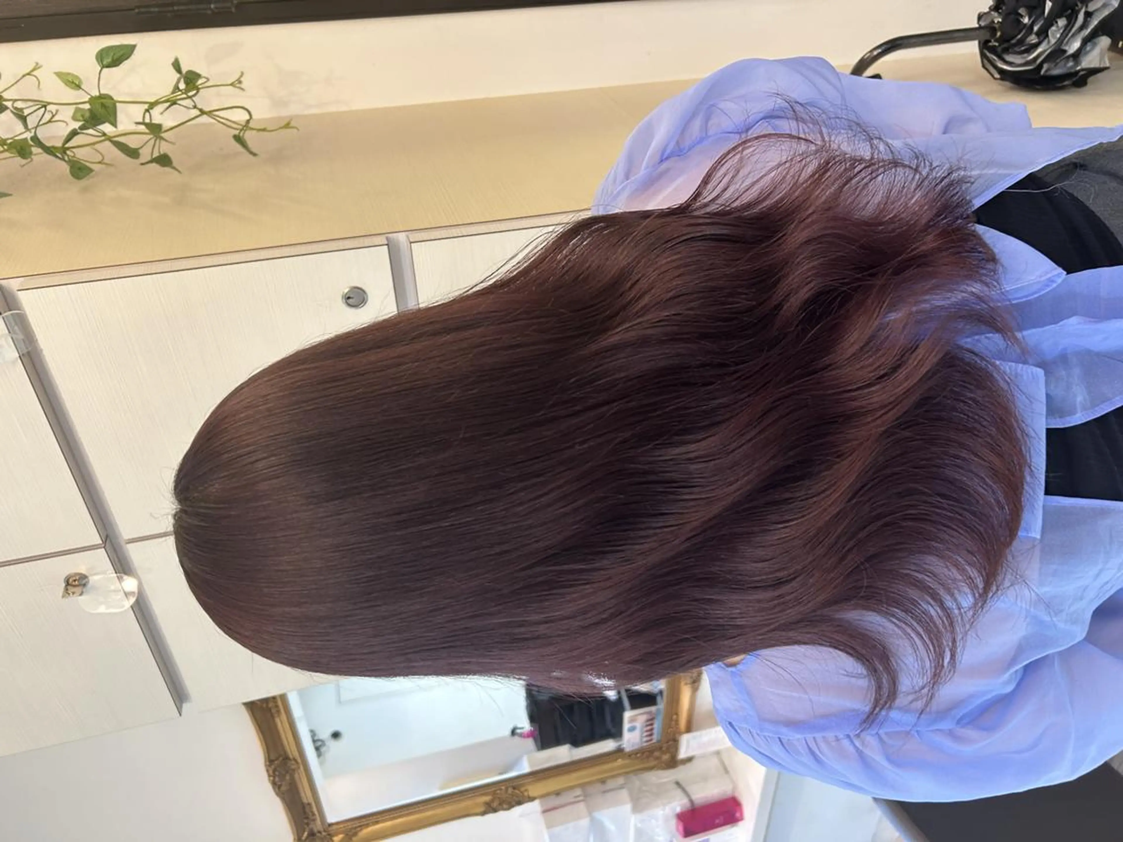 ロング カラー ヘアアレンジ 🦄🫧‪透明感 絹髪特化🫧🍓のヘアスタイル