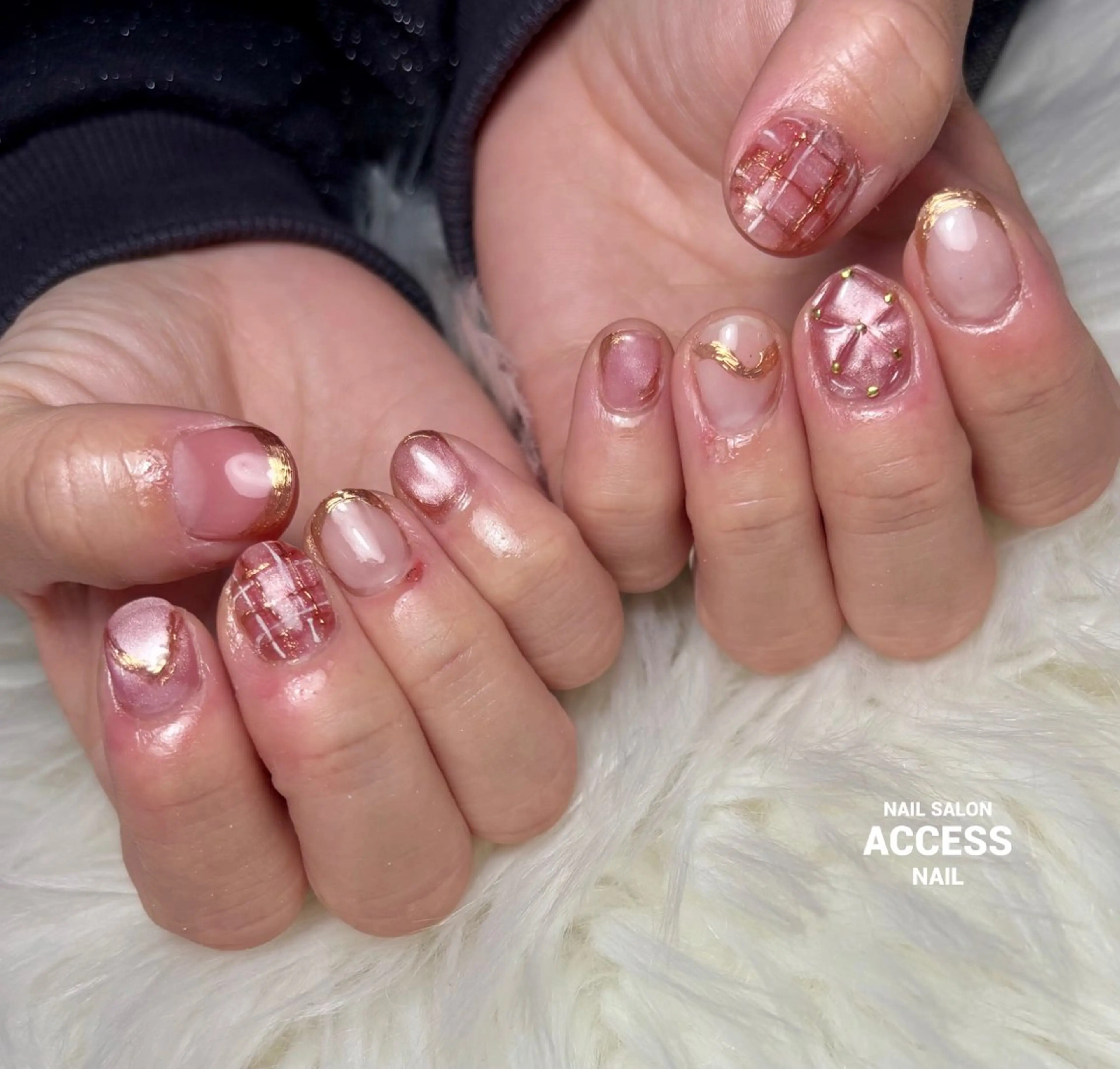 ネイル access nailのネイルデザイン