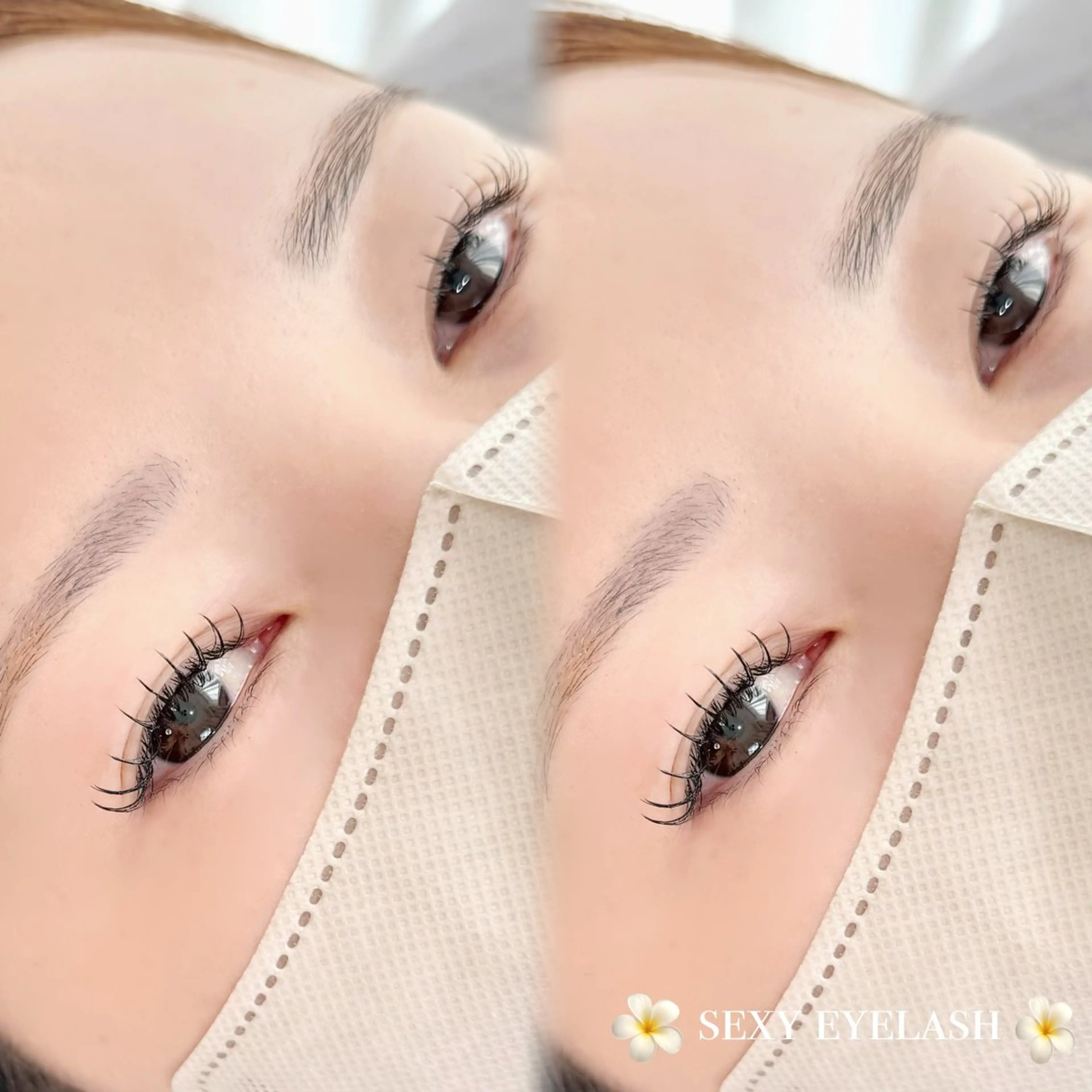 マツエク・マツパ フラットラッシュ マツエク nico所属・nico kotono🌼のマツエク・マツパデザイン