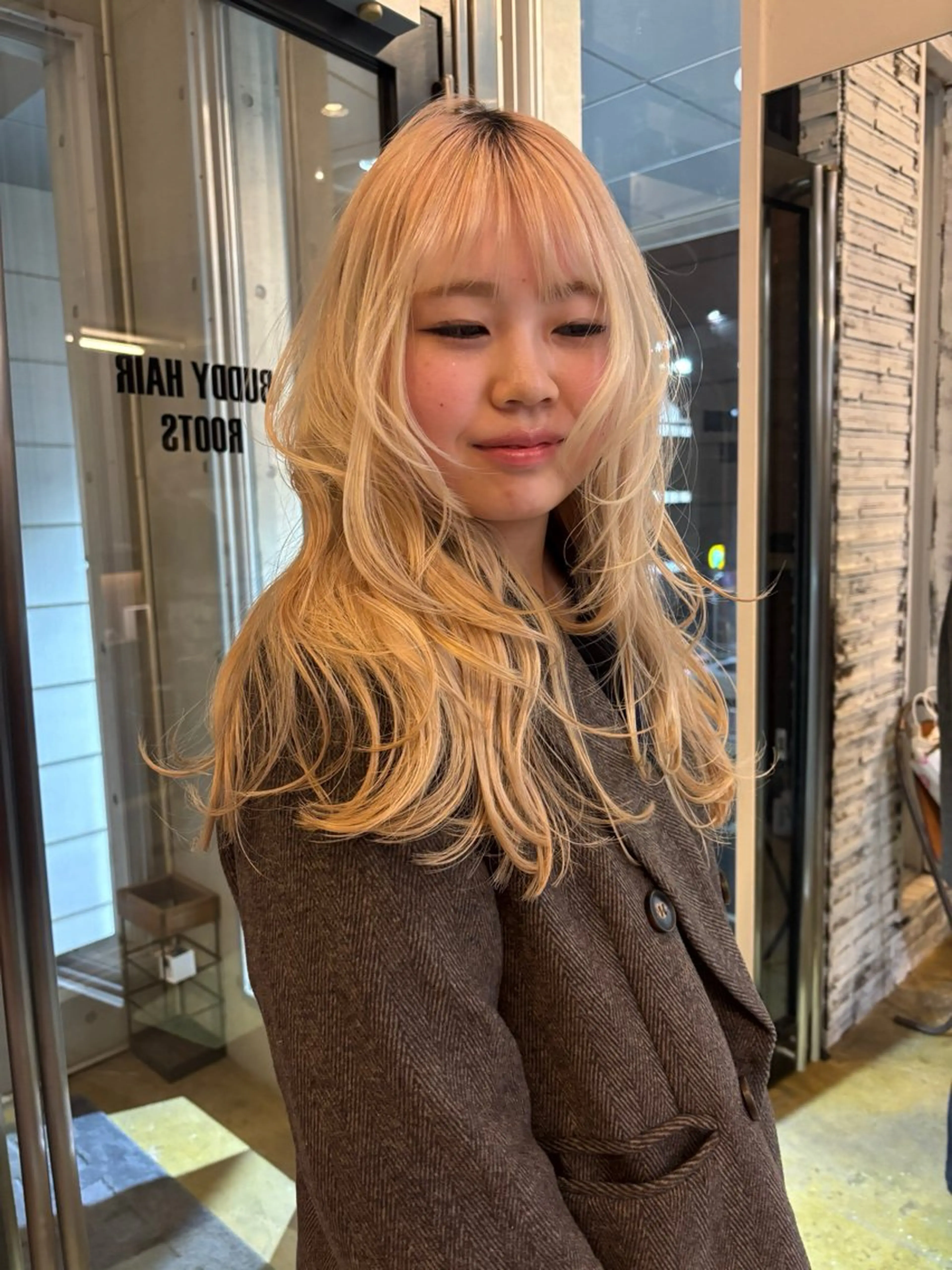 ロング レイヤーカット 伊藤 優衣 /カットモデル名古屋のヘアスタイル