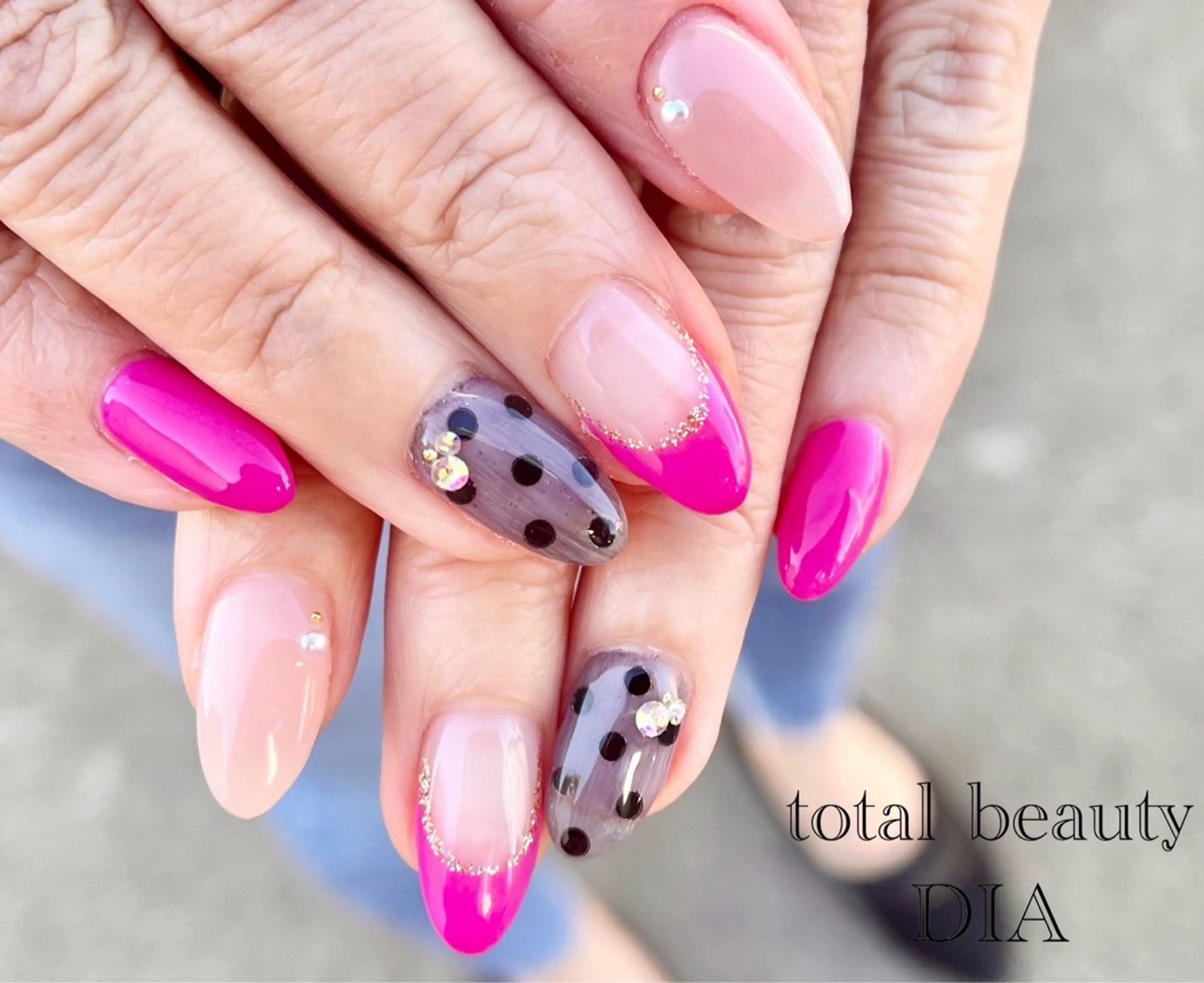 ネイル total beauty DIA所属・ネイリスト SHOKOのネイルデザイン