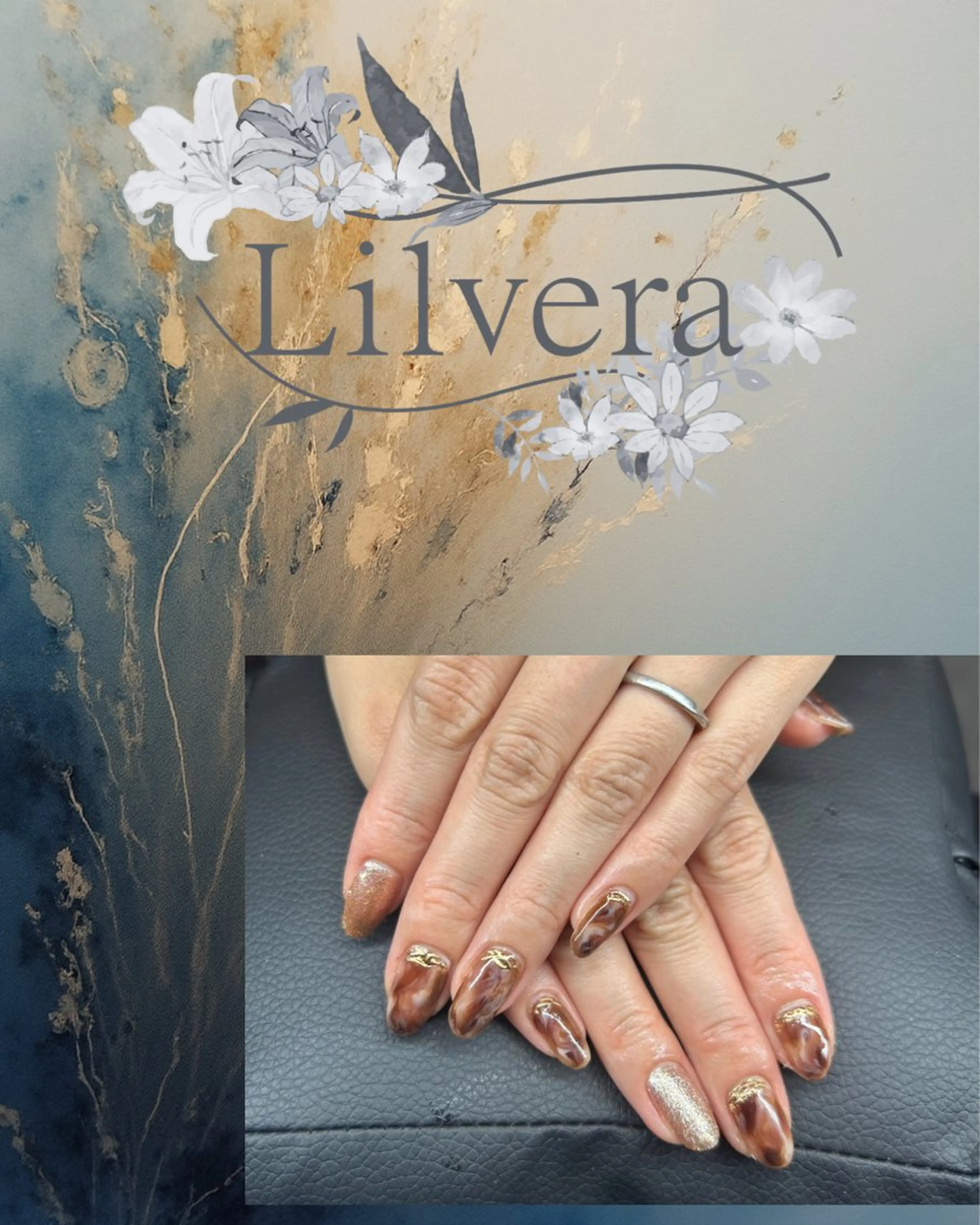 ネイル ハンドネイル Lilvera所属・中村 春菜のネイルデザイン
