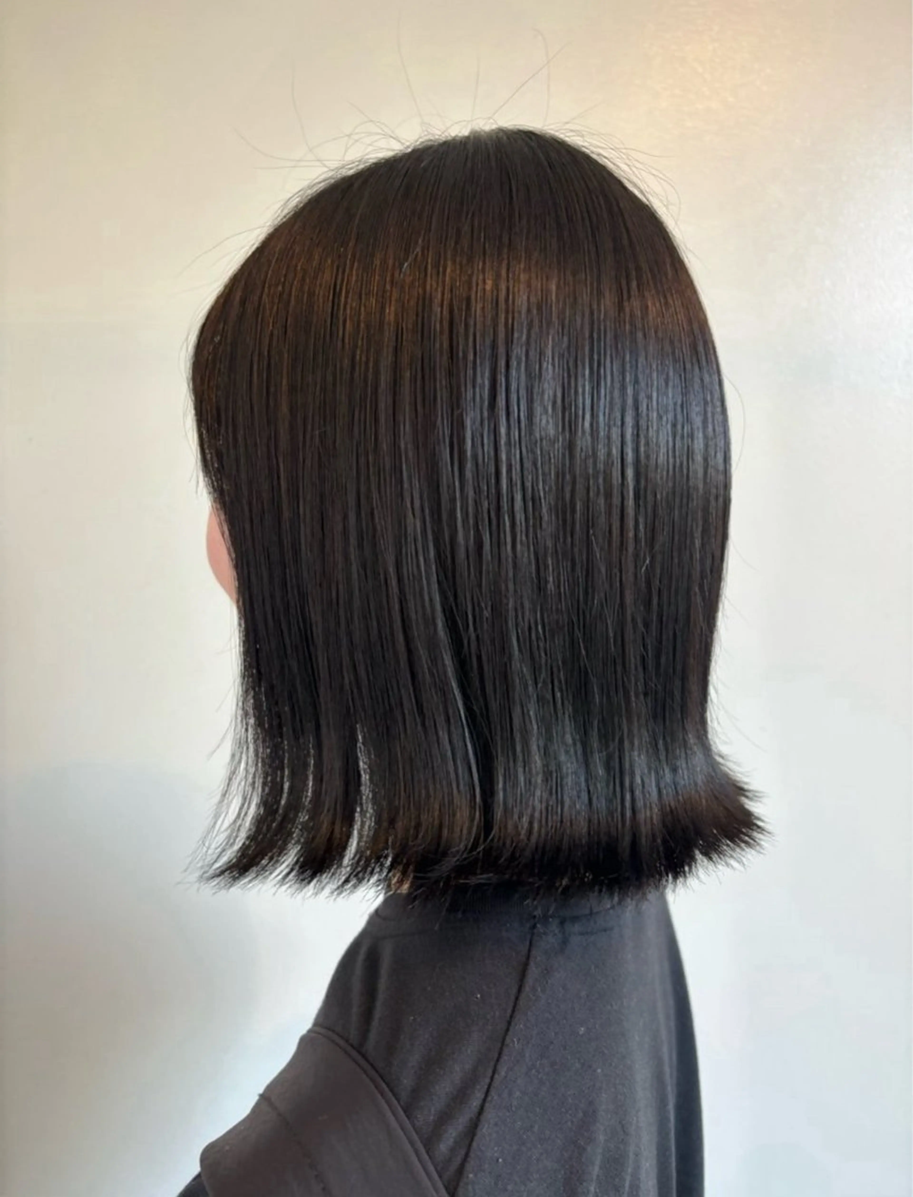 【🎶暗染め🐧】黒染めを使わない暗染め‼️一時的に暗くしたい方🕶➕外部補習トリートメント🍯の写真