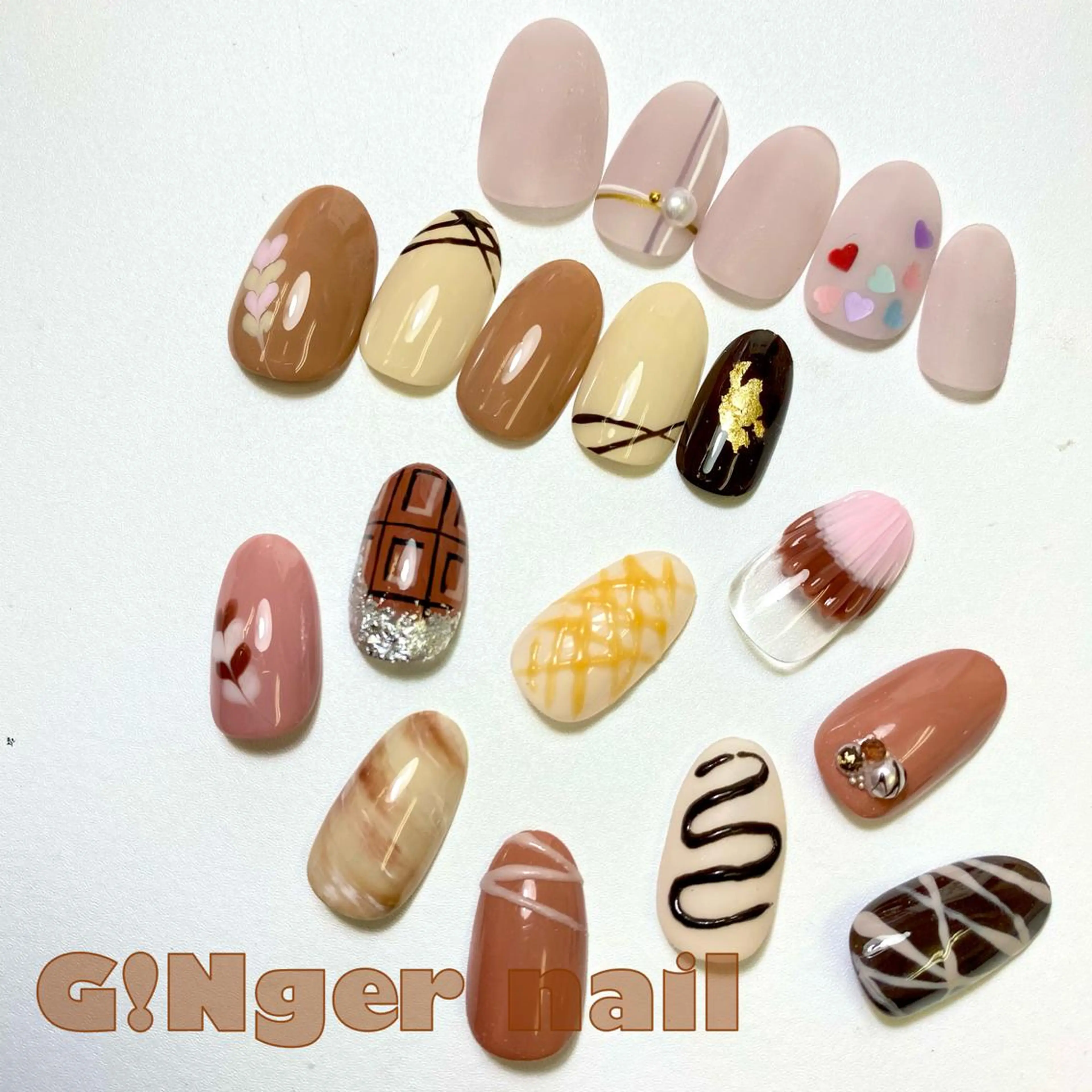 ネイル GINGER NAIL所属・代々木 GINGERNAILのネイルデザイン