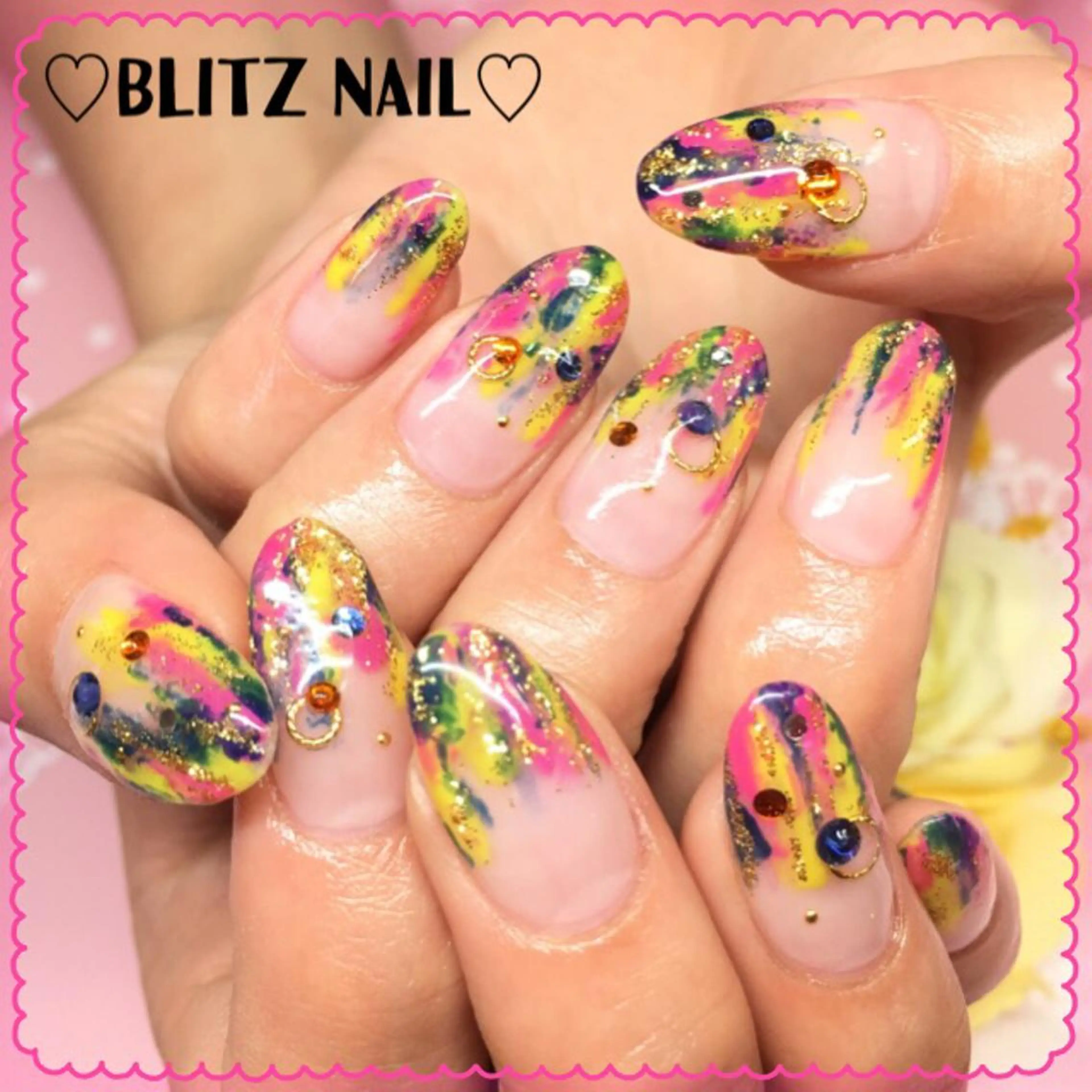 ネイル BLITZ Nail 岩田💅🏻✨のネイルデザイン