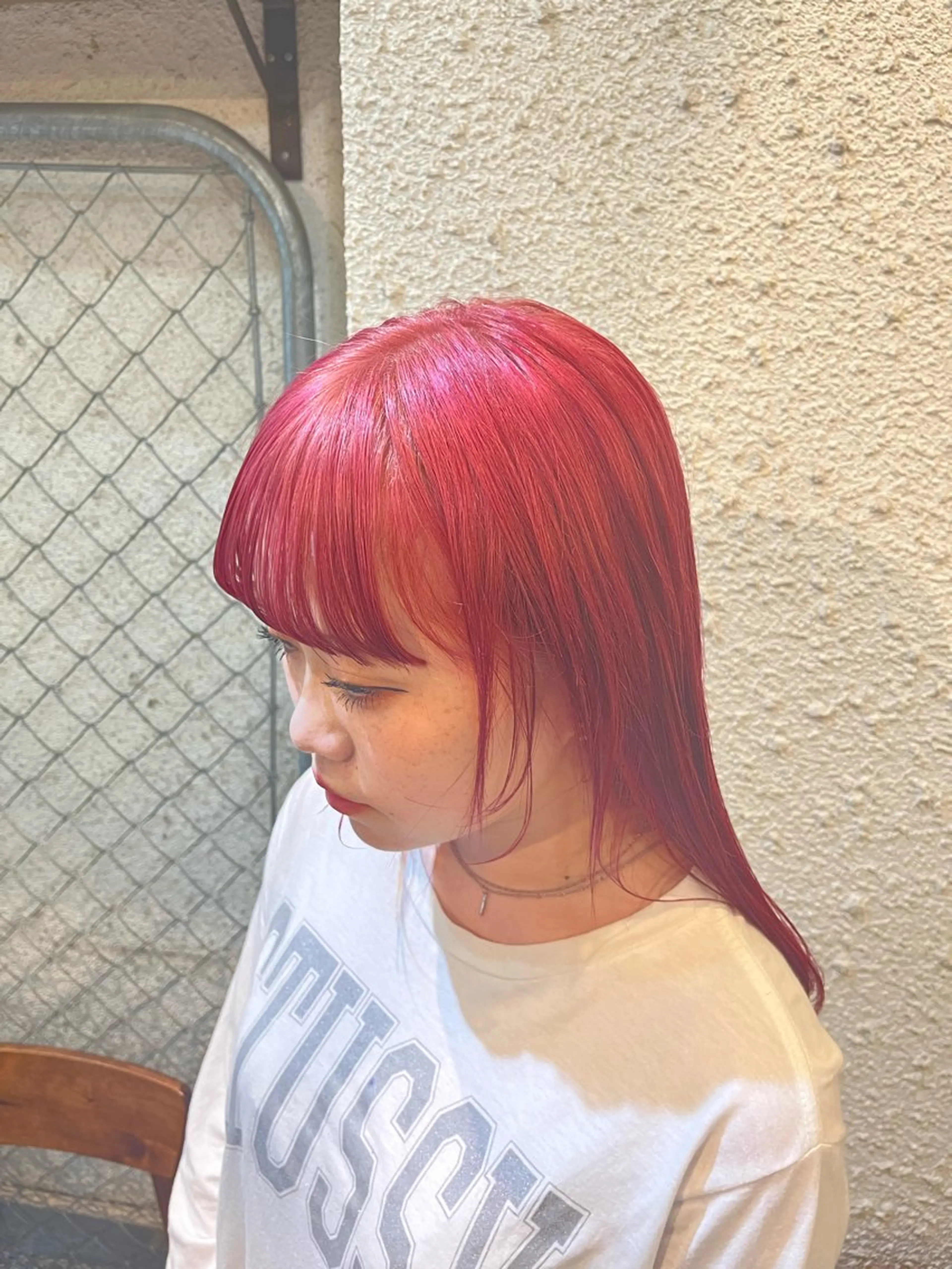 セミロング カラー ヘアアレンジ 髪質改善・艶カラー・ ボブ・リクト💥のヘアスタイル