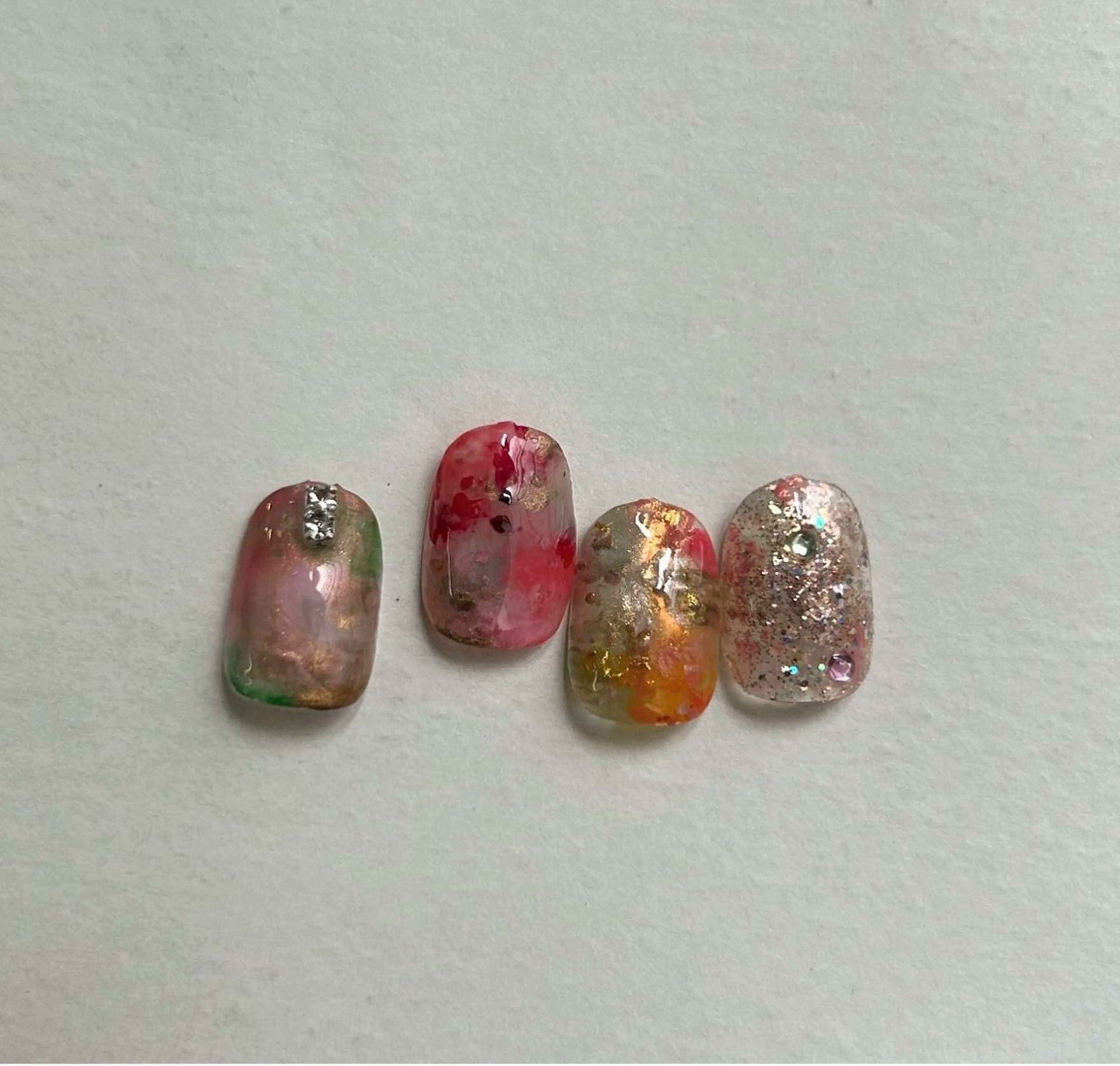 メンズ ネイル アートネイル フットネイル ジェルネイル ゴールド メンズネイル añil所属・anil miyuのネイルデザイン