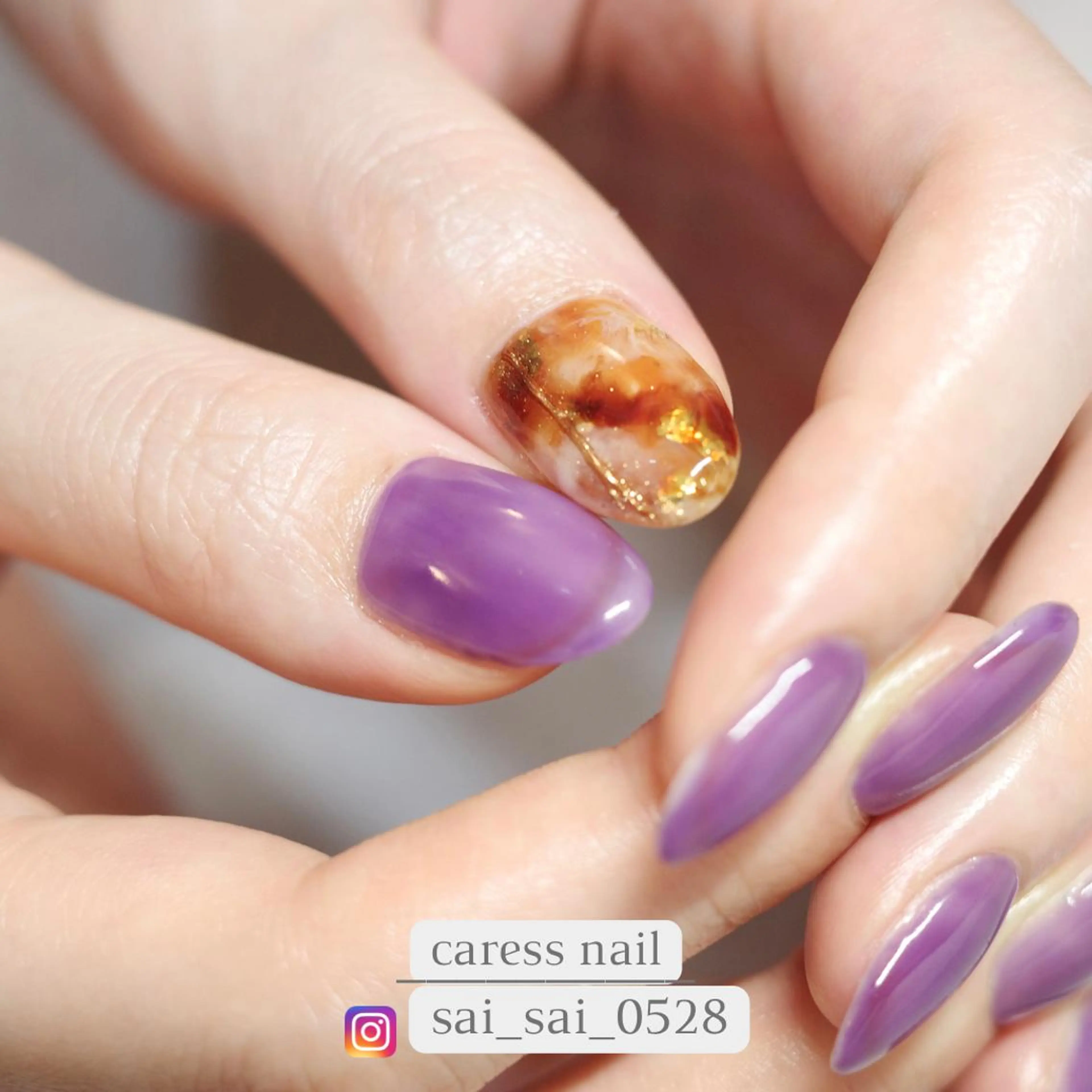 ネイル アートネイル caress  nail カレスネイル　代々木上原所属・カレスネイル さいのネイルデザイン