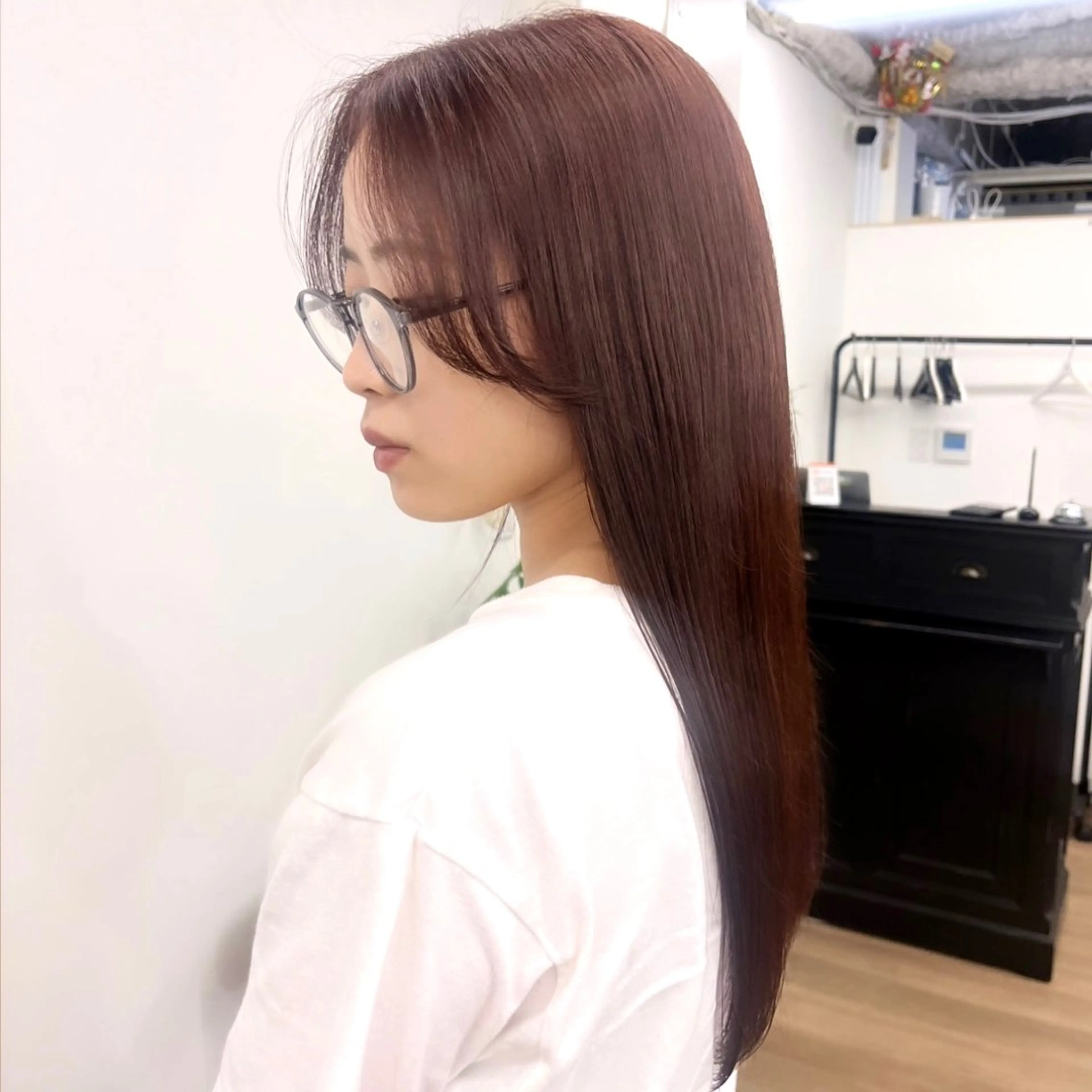 セミロング カラー ヘアアレンジ 成人式 結婚式・ブライダル ベージュカラー ブリーチ ブリーチなしカラー HIROKO / 透明感暖色カラー🎀のヘアスタイル