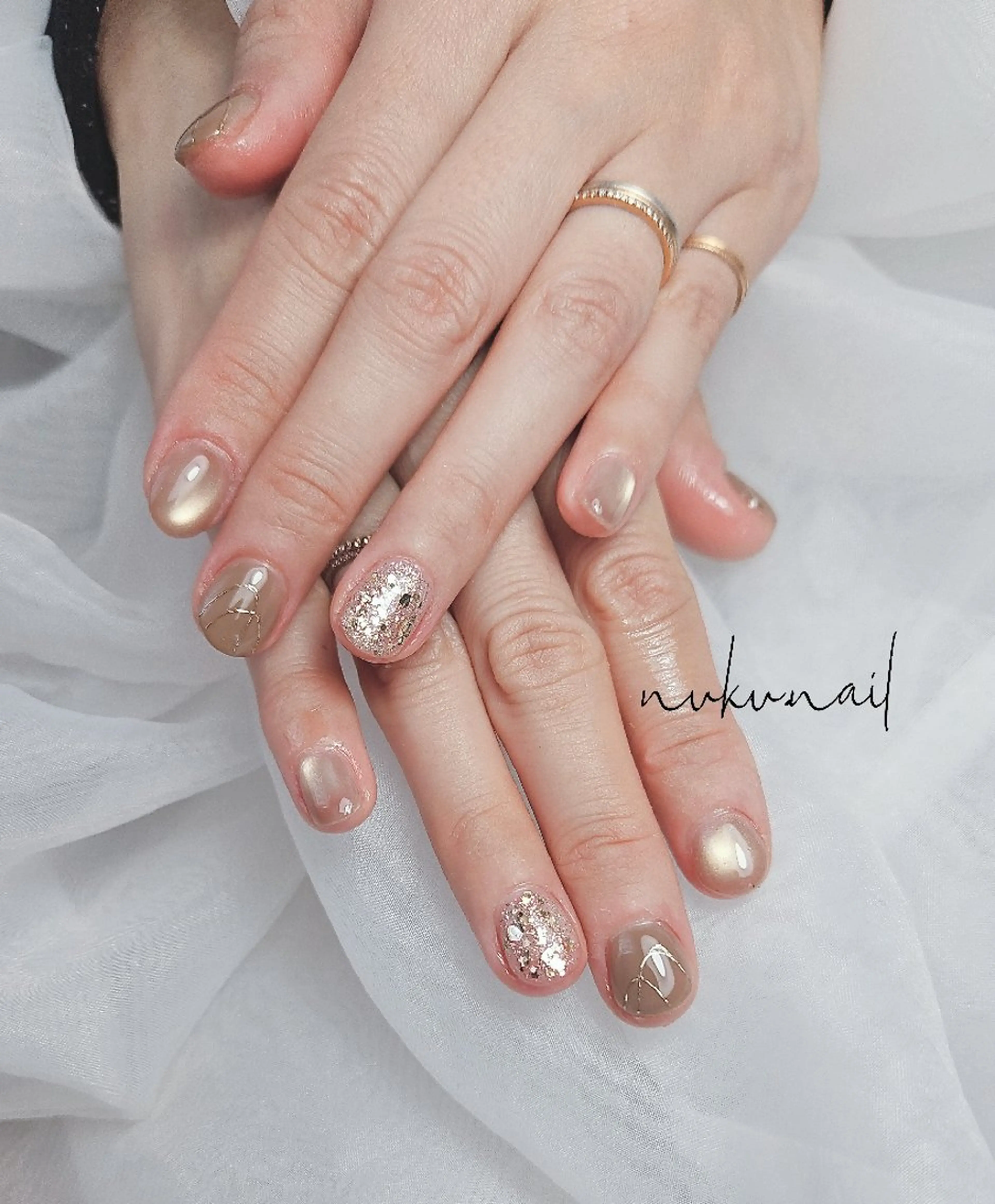 ネイル シンプルネイル nuku.nail 　namiのネイルデザイン