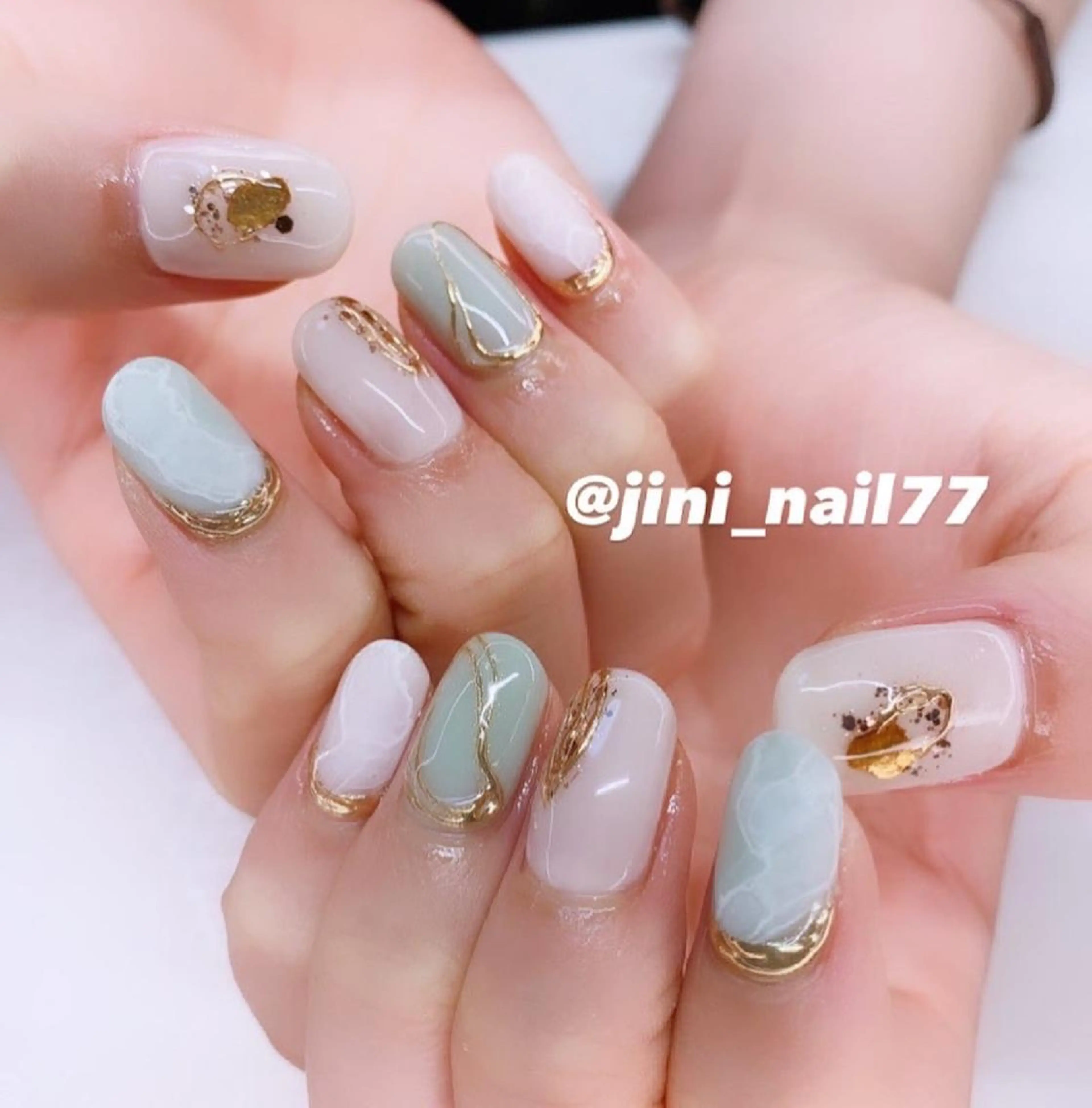 ネイル ハンドネイル JINI NAIL所属・ジニ ネイルのネイルデザイン