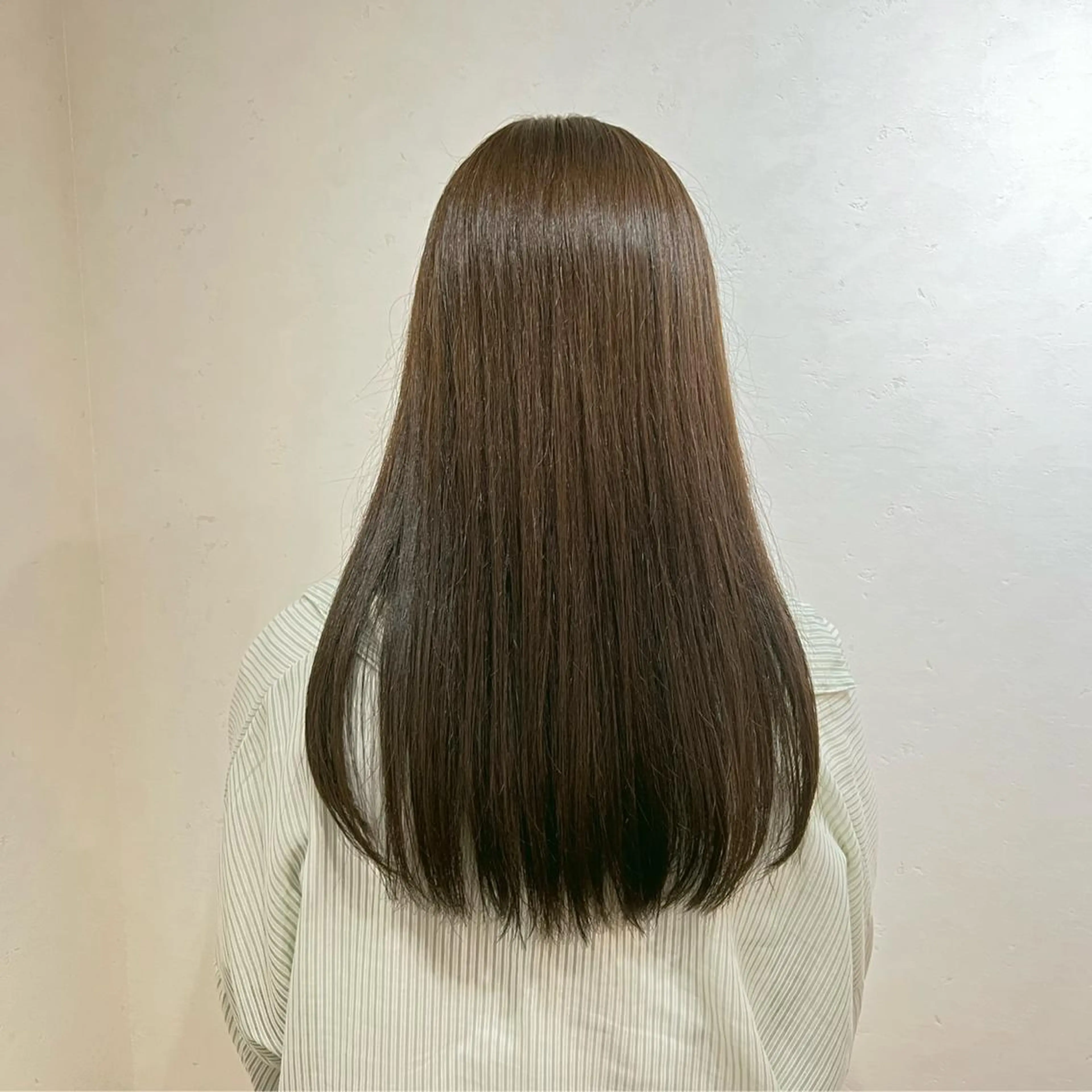 セミロング カラー ベージュカラー honen RUKAのヘアスタイル