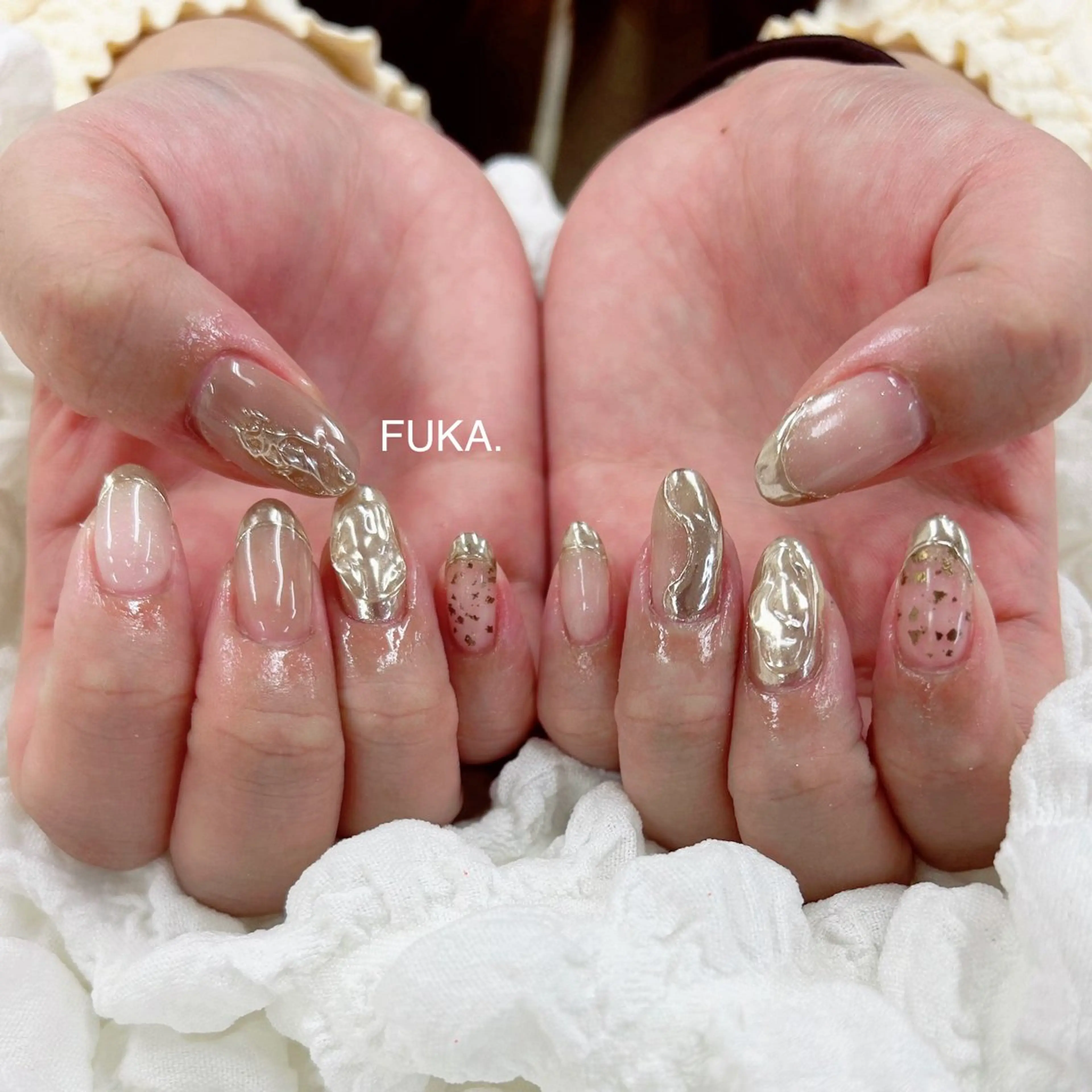 ネイル 持ち込み ハンドネイル ネイルサロンAnela【アネラ】所属・Nail♡Fuka. /12月予約受付中のネイルデザイン