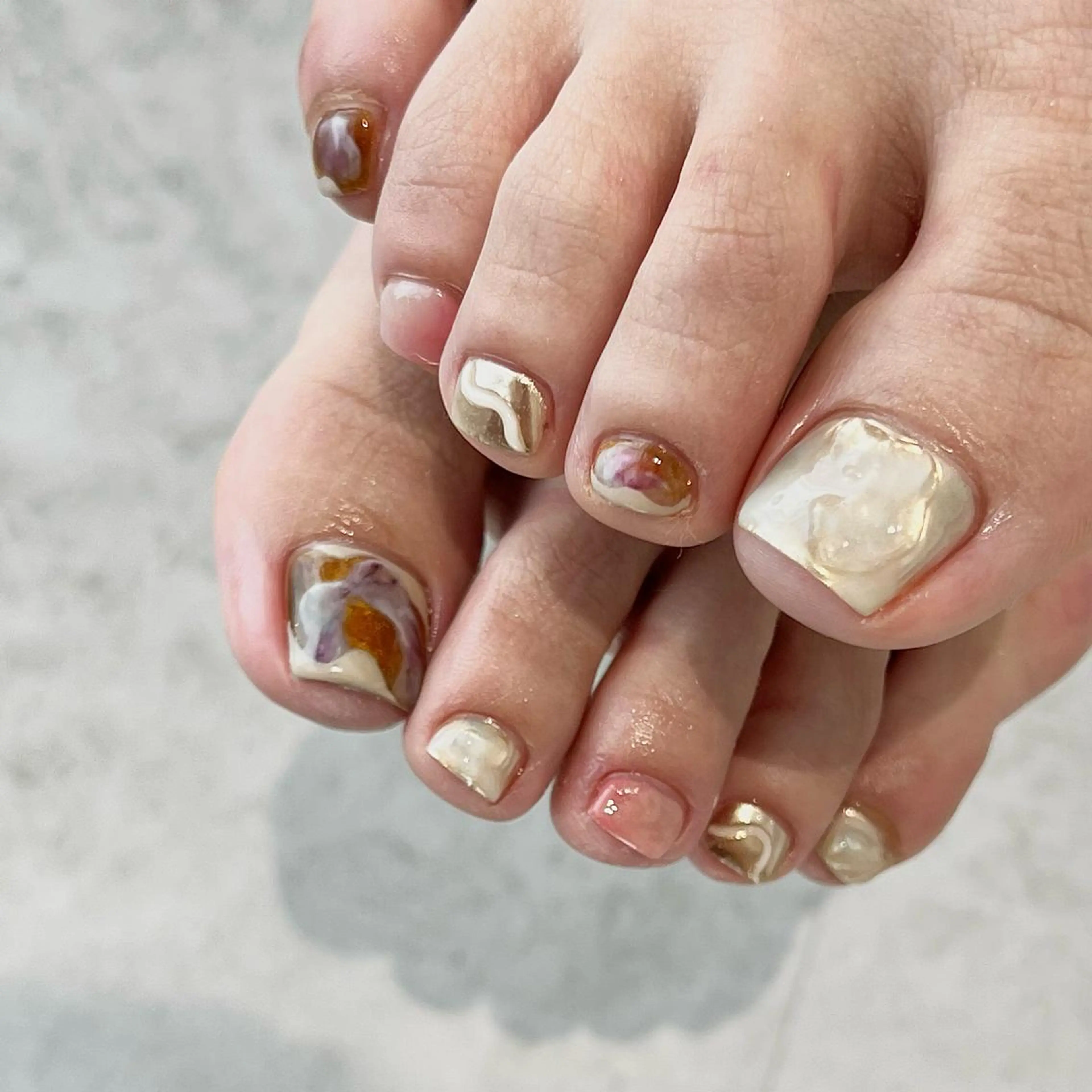 FOOT  アートdesignやり放題/オフ、ドライケア込みの写真