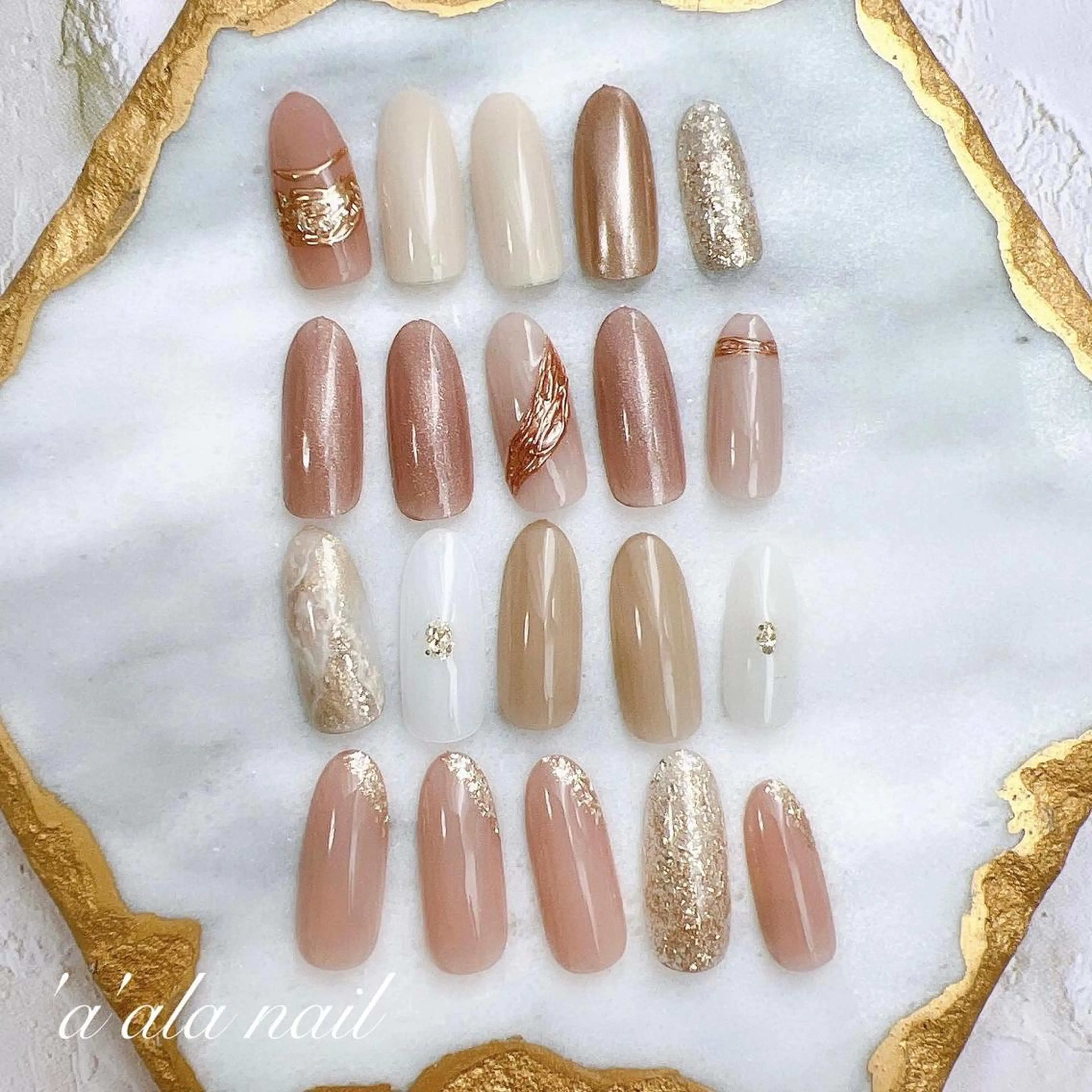 ネイル 'a'ala nailのネイルデザイン